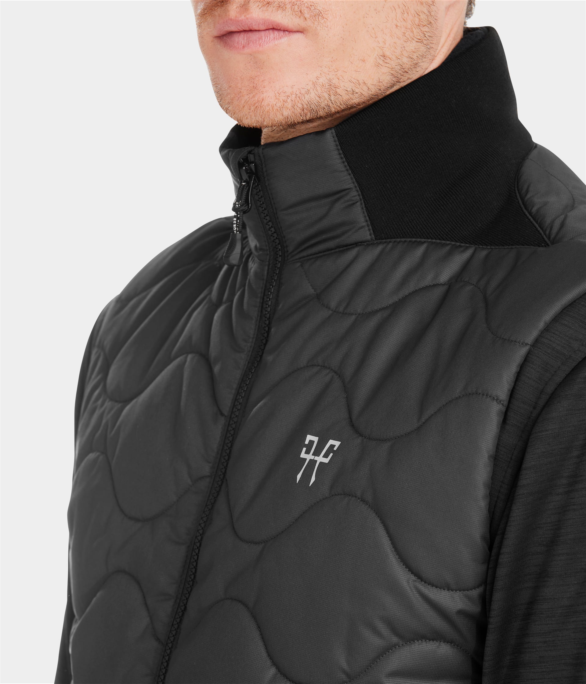 Rider Vest | Black | Doudoune sans manches d'équitation homme| Horse Pilot