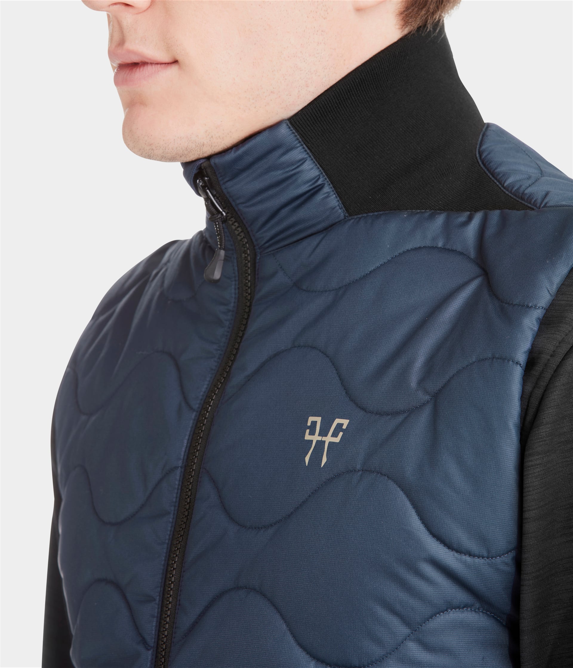 Rider Vest | Navy | Doudoune sans manches d'équitation homme| Horse Pilot