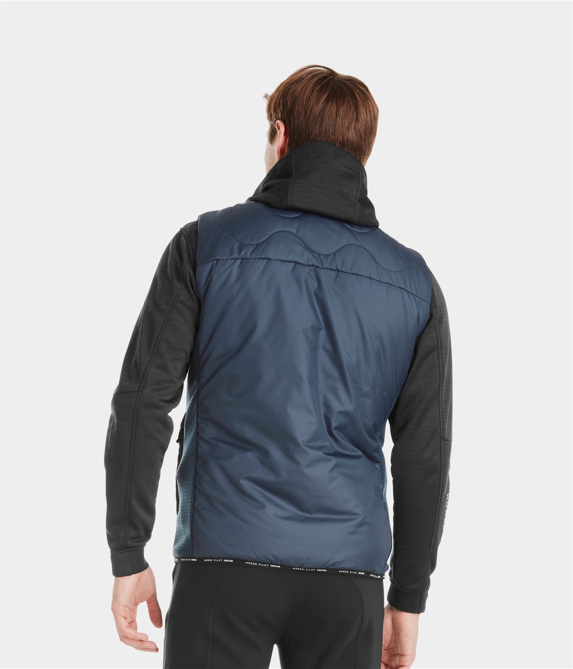 Rider Vest | Navy | Doudoune sans manches d'équitation homme| Horse Pilot