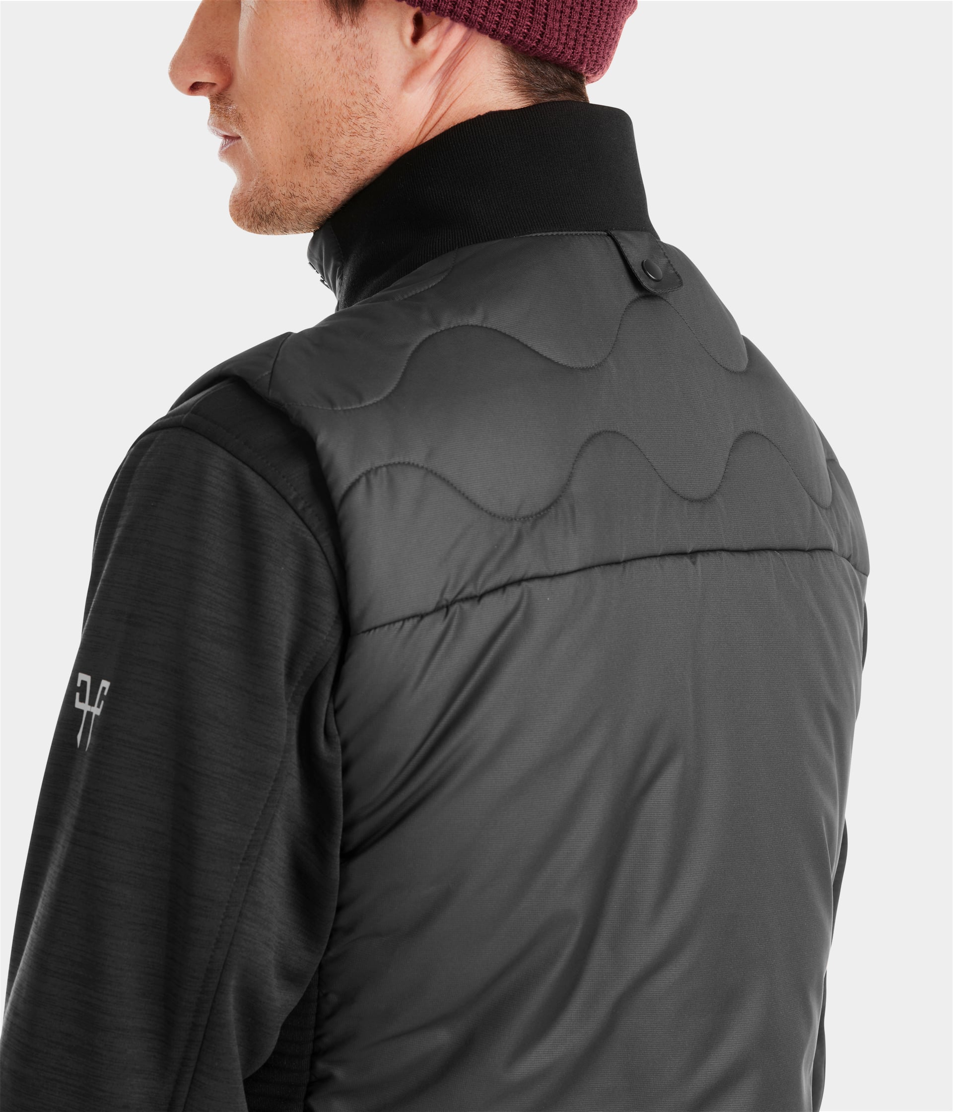 Rider Vest | Black | Doudoune sans manches d'équitation homme| Horse Pilot