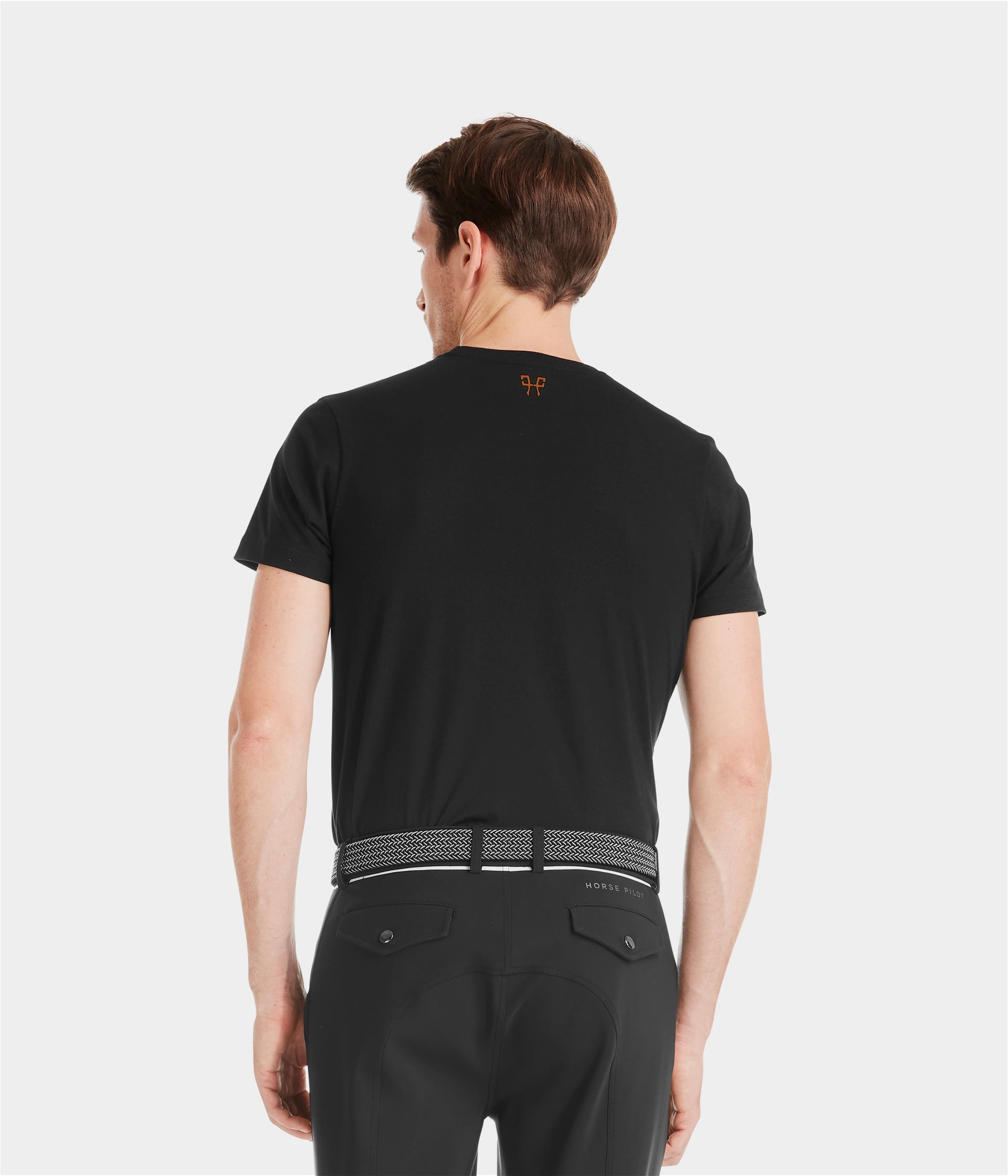 Team T-shirt d'équitation homme | Black