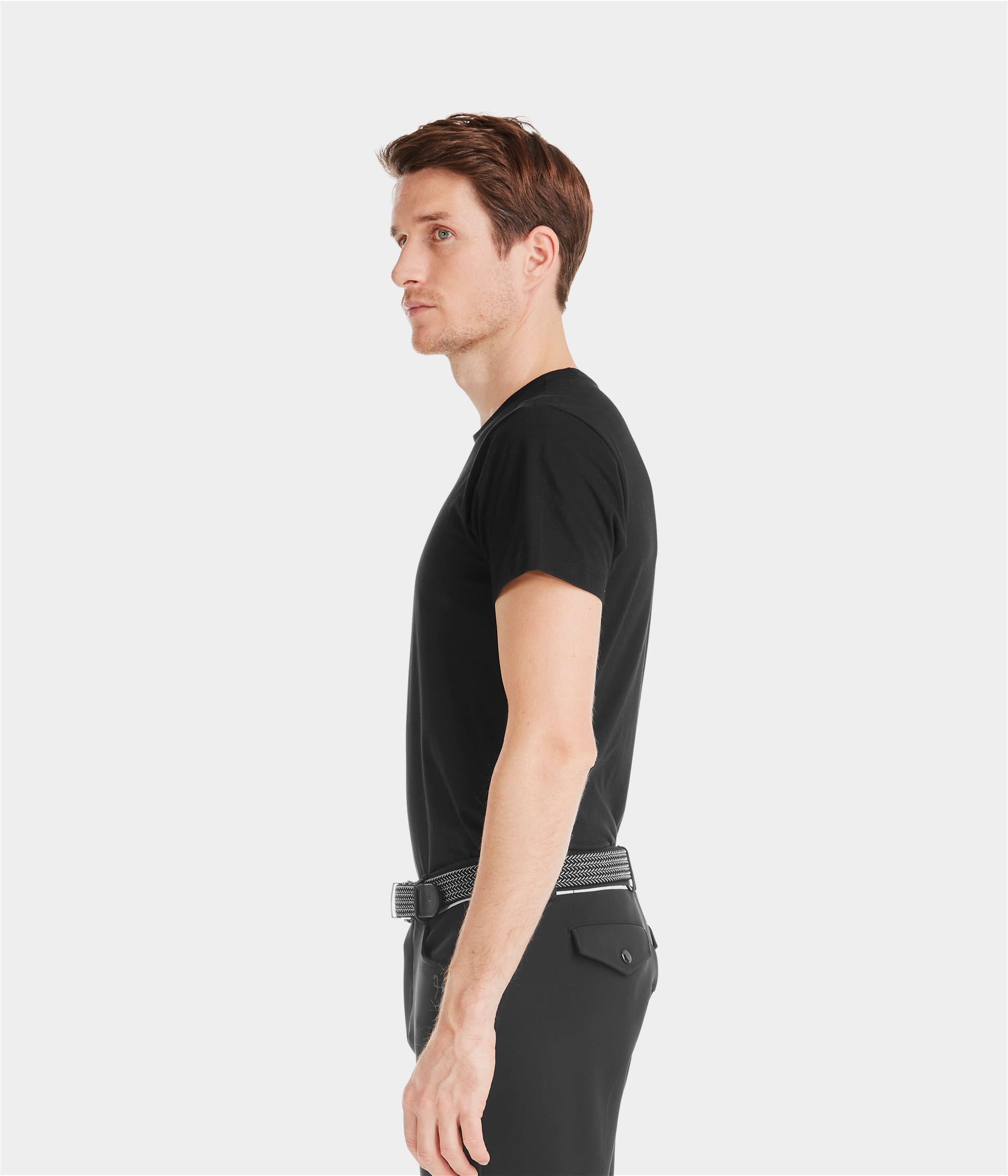 Team T-shirt d'équitation homme | Black