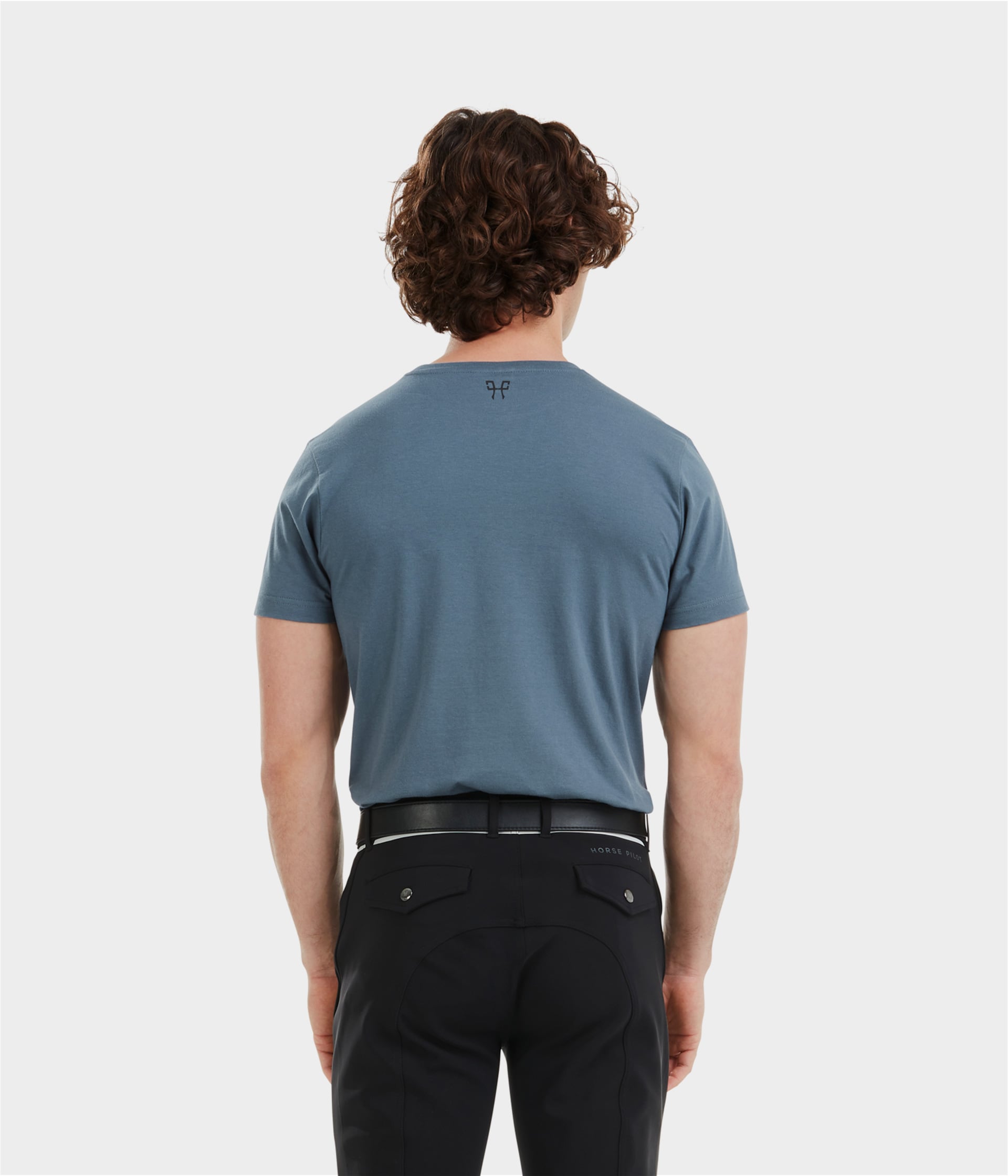 Team T-shirt d'équitation homme | Vintage Indigo