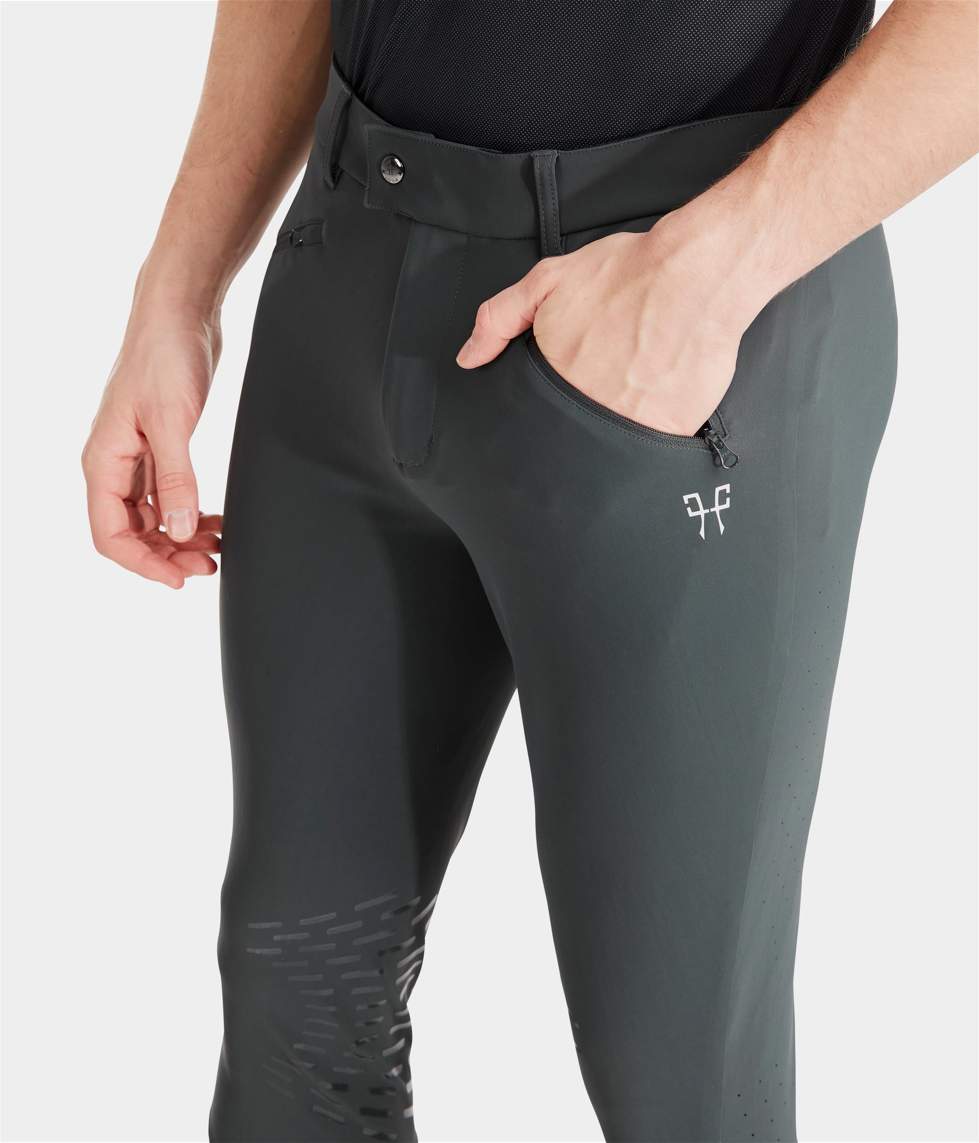 X-Aerotech | Gray | Pantalon d'équitation d'été homme | Horse Pilot
