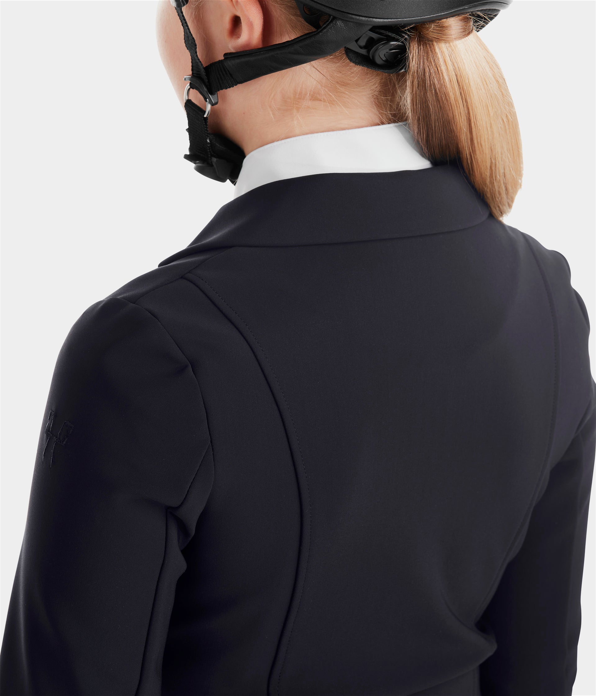 Aerotech | Black | Veste de concours d'équitation fille | Horse Pilot
