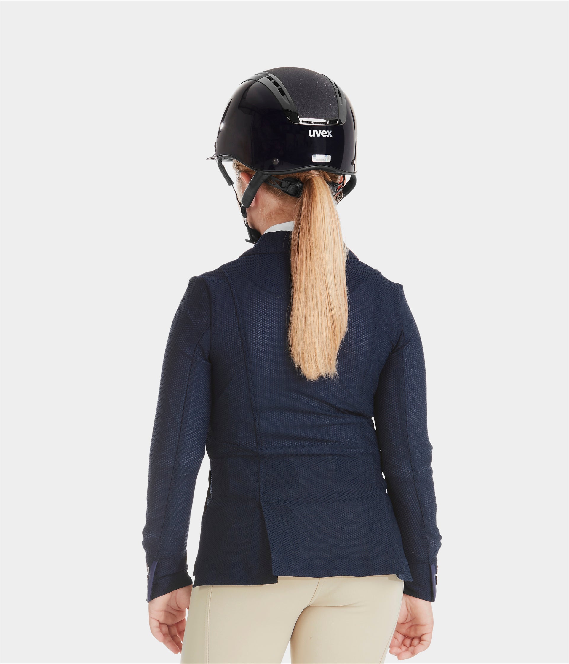 Aeromesh | Navy | Veste de concours d'équitation fille | Horse Pilot