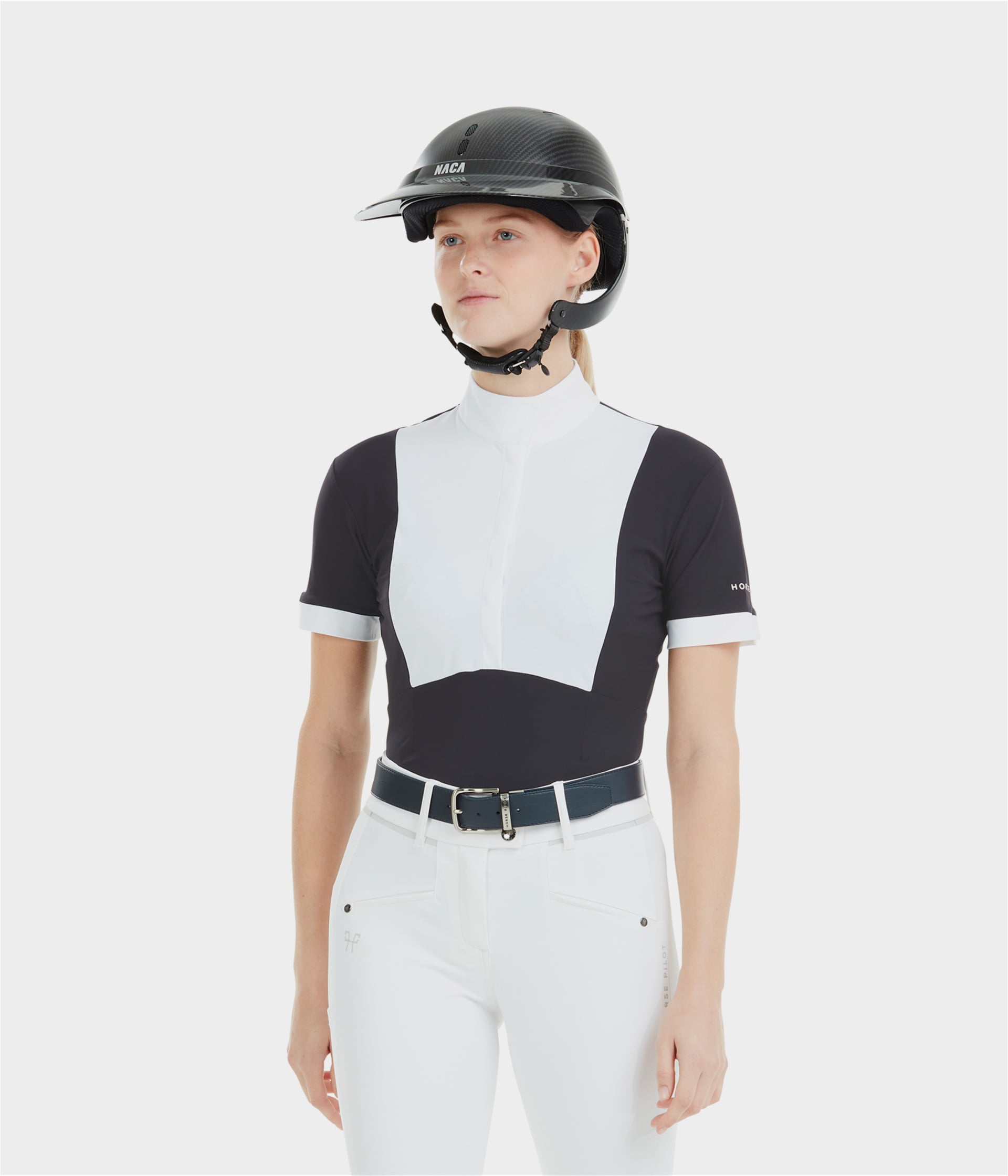Monica | Dark Night | Chemise de concours d'équitation femme| Horse Pilot