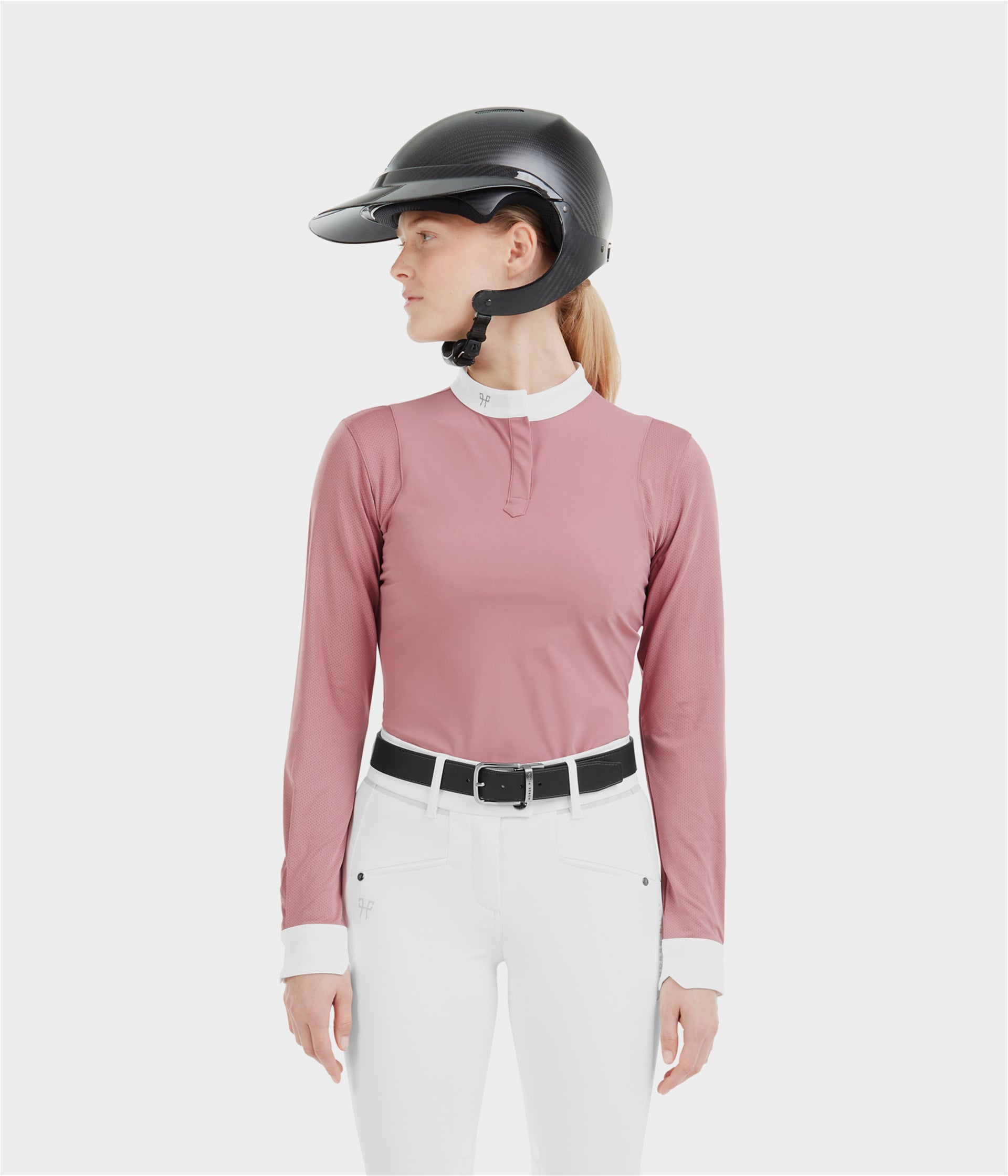 Aerolight | Mesa Pink | Chemise de concours d'équitation manches longues femme | Horse Pilot