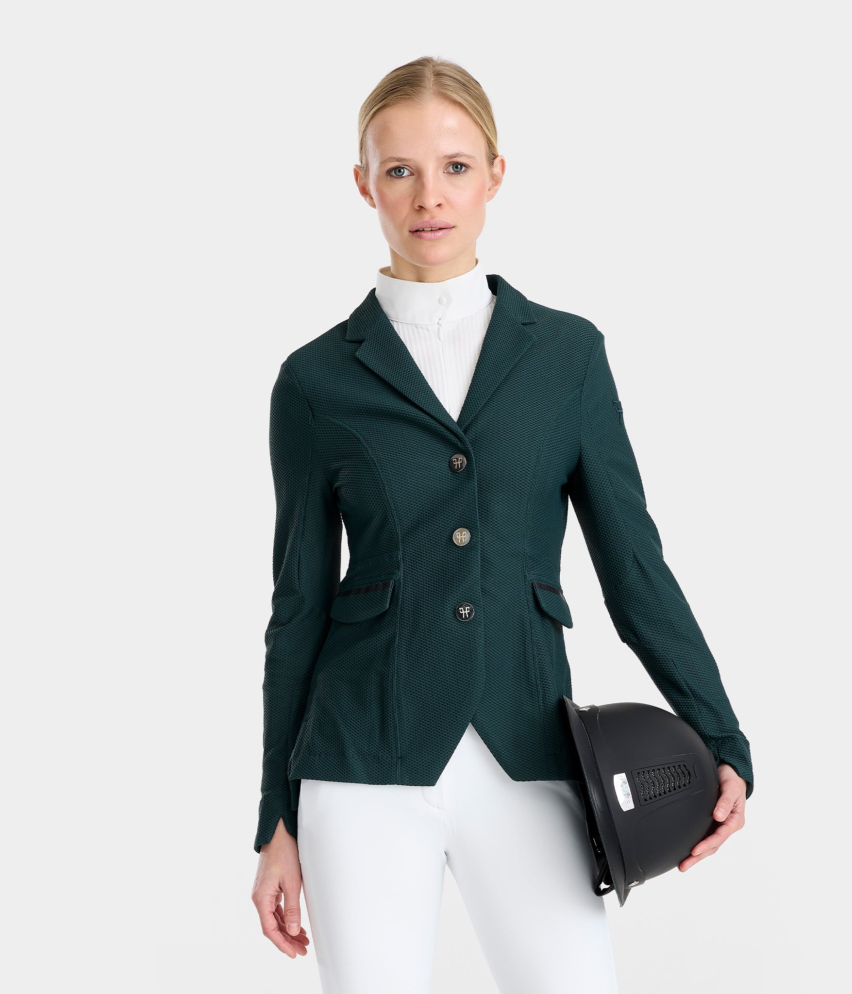 Aeromesh 2.0 | Dark Green | Veste de concours d'équitation femme | Horse Pilot