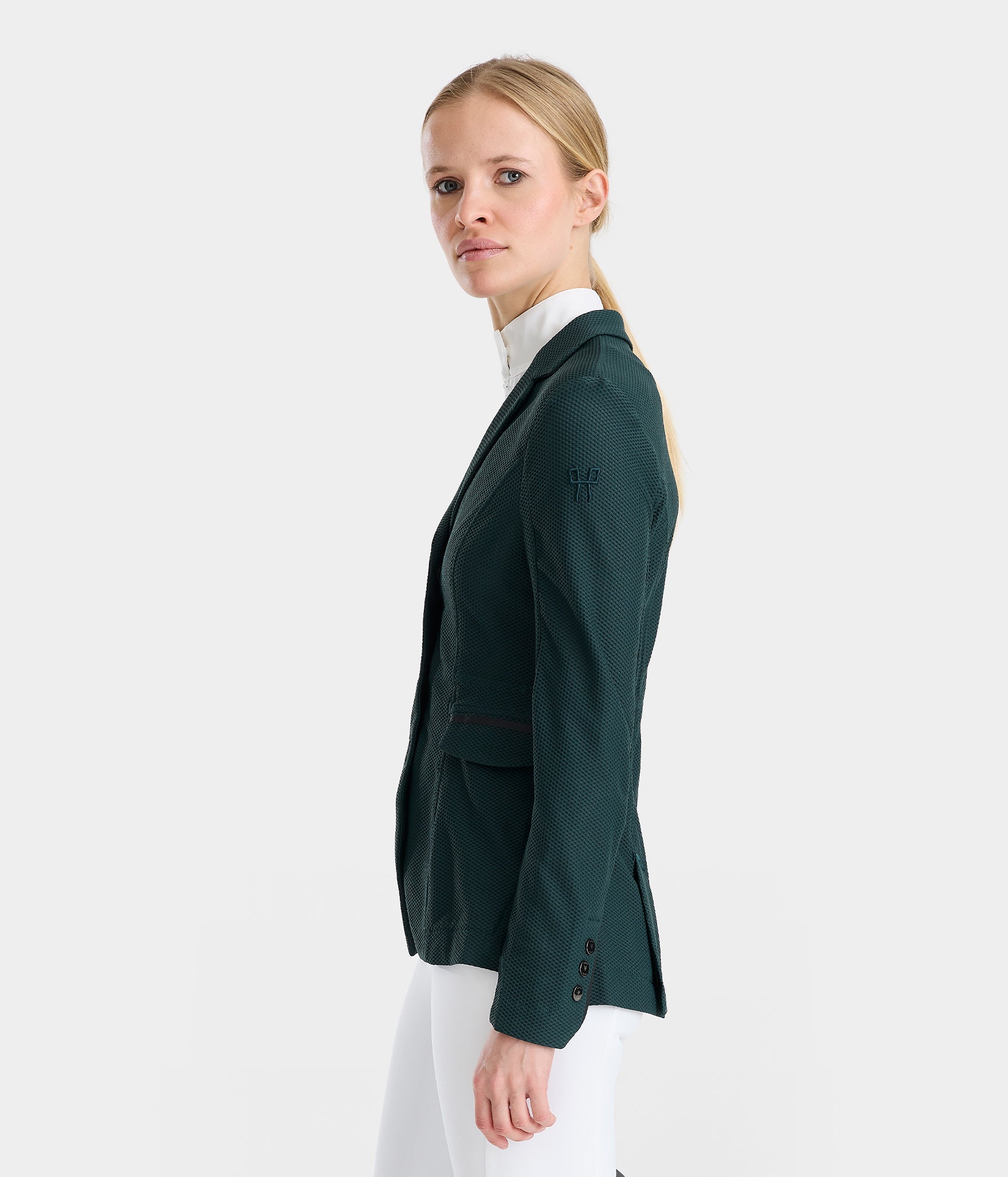 Aeromesh 2.0 | Dark Green | Veste de concours d'équitation femme | Horse Pilot