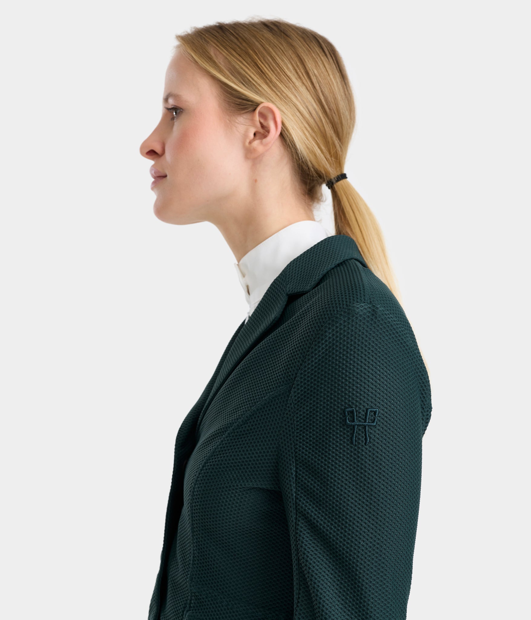 Aeromesh 2.0 | Dark Green | Veste de concours d'équitation femme | Horse Pilot