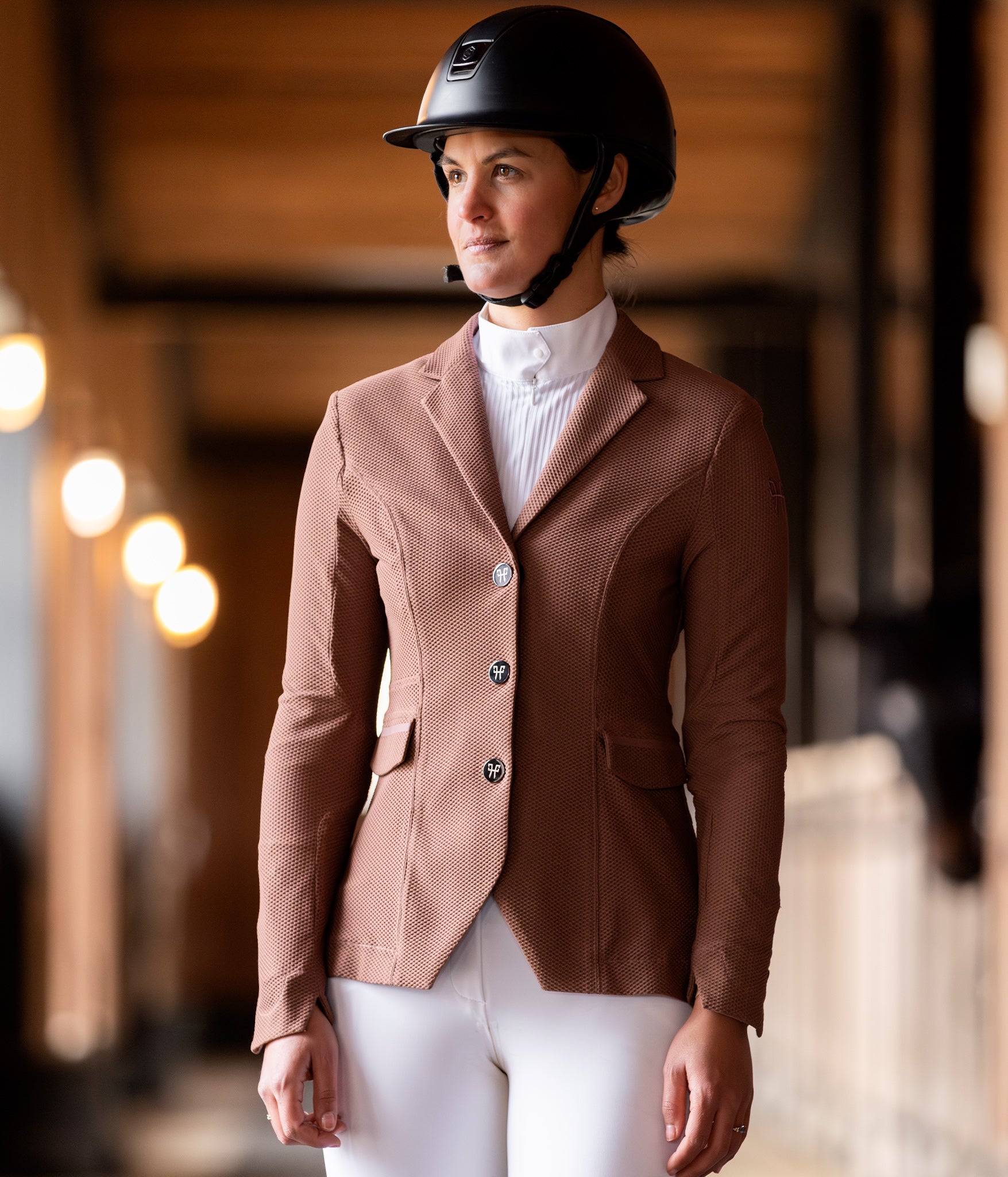 Aeromesh 2.0 | Soft Brown | Veste de concours d'équitation femme | Horse Pilot
