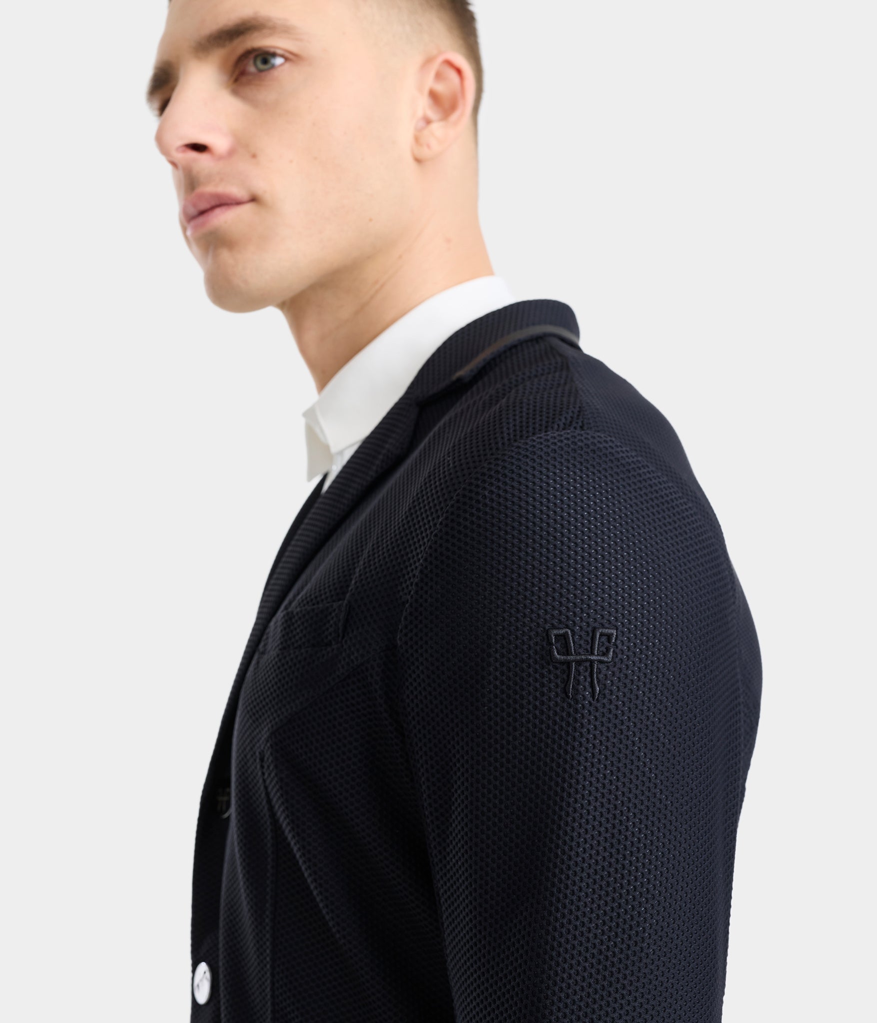 Aeromesh 2.0 | Noir | Veste de concours d'équitation homme | Horse Pilot