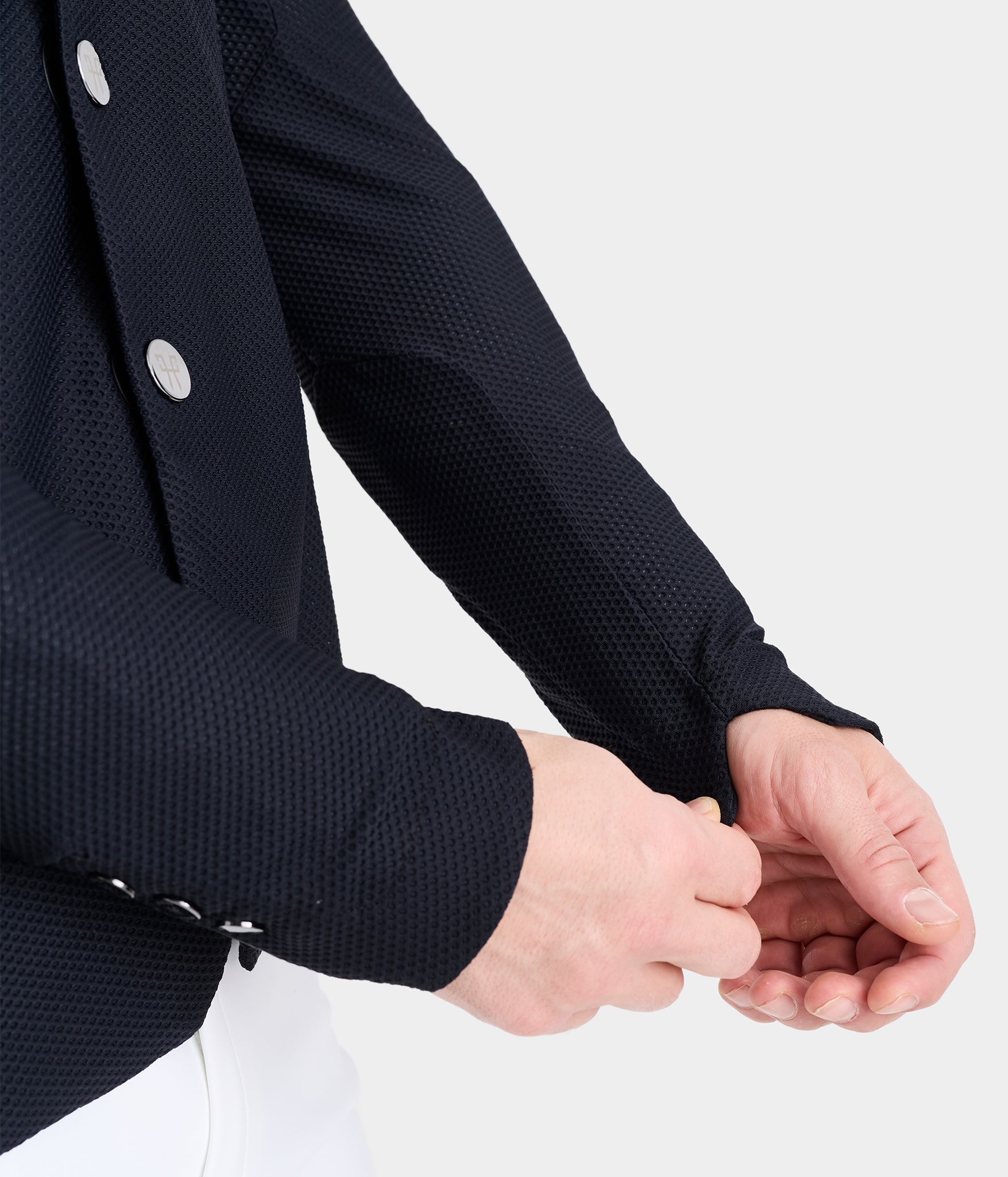 Aeromesh 2.0 | Noir | Veste de concours d'équitation homme | Horse Pilot