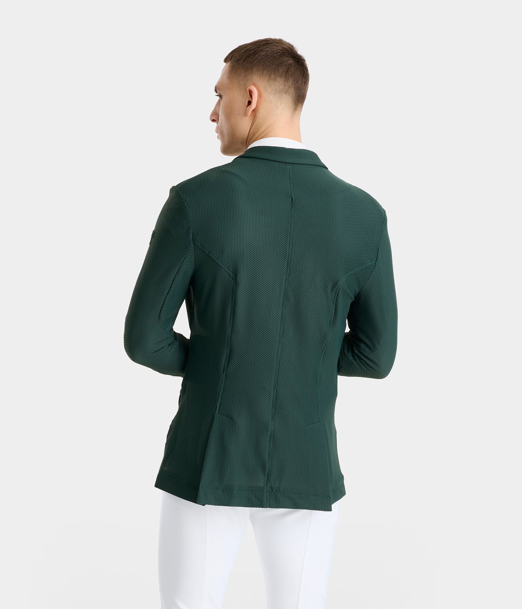 Aeromesh 2.0 | Vert fôret | Veste de concours d'équitation homme | Horse Pilot