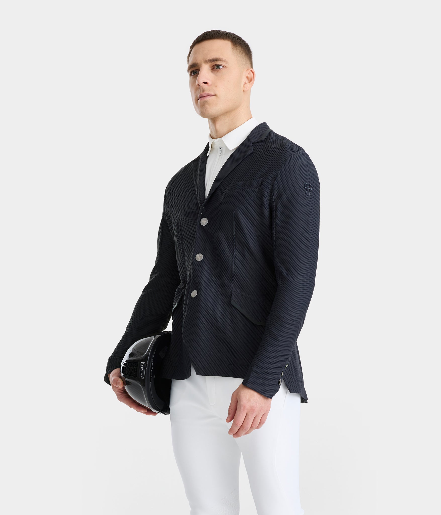 Aeromesh 2.0 | Bleu marine | Veste de concours d'équitation homme | Horse Pilot