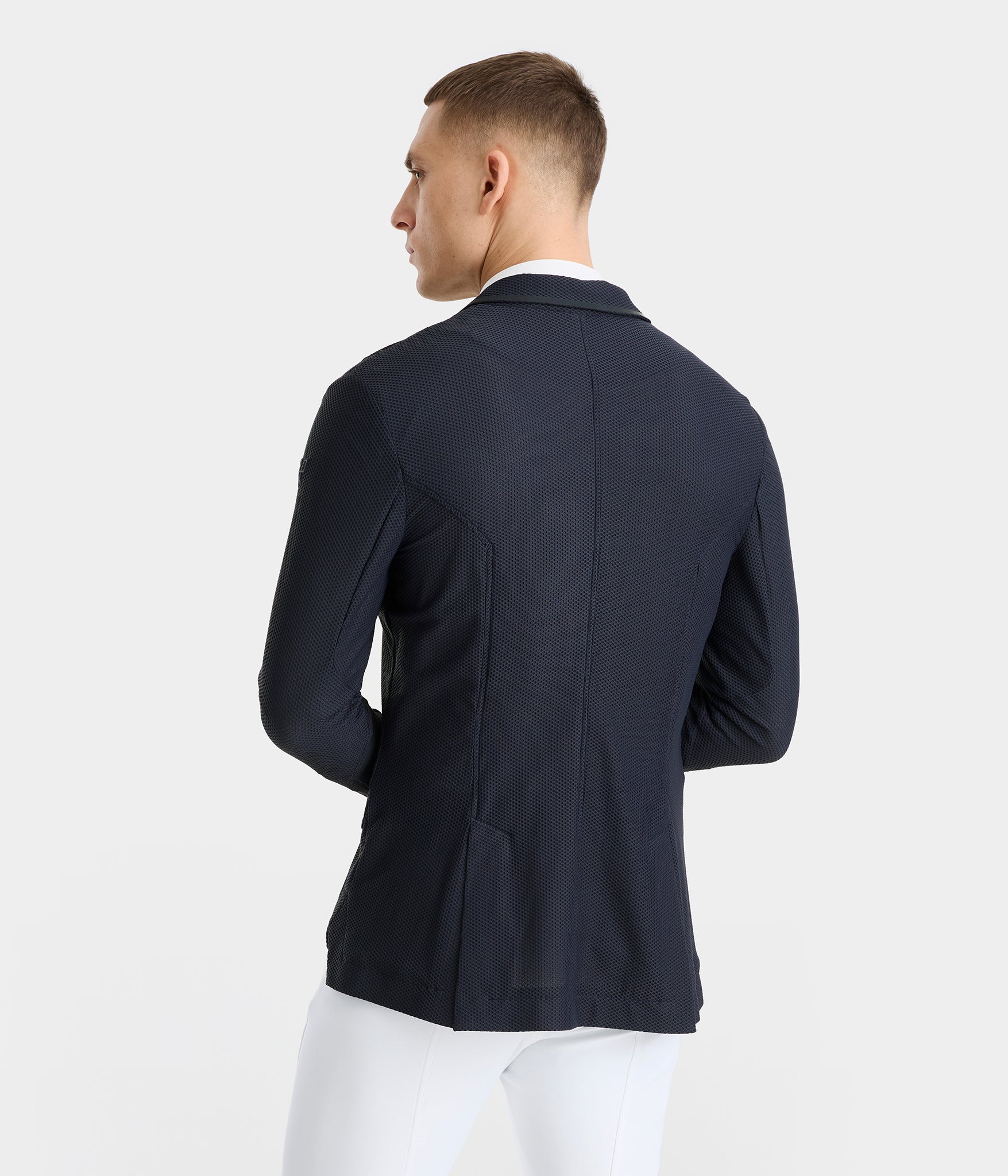 Aeromesh 2.0 | Bleu marine | Veste de concours d'équitation homme | Horse Pilot