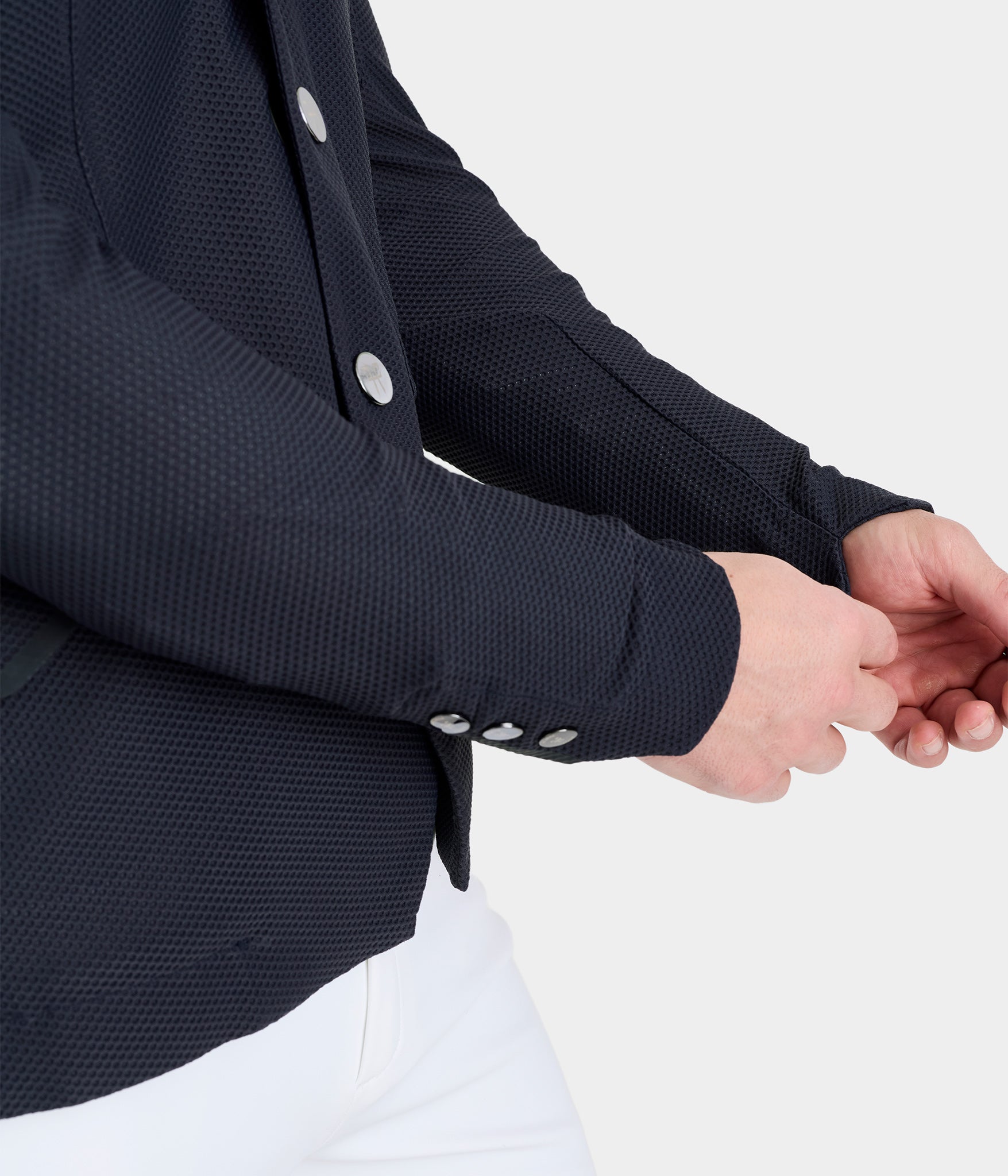 Aeromesh 2.0 | Bleu marine | Veste de concours d'équitation homme | Horse Pilot