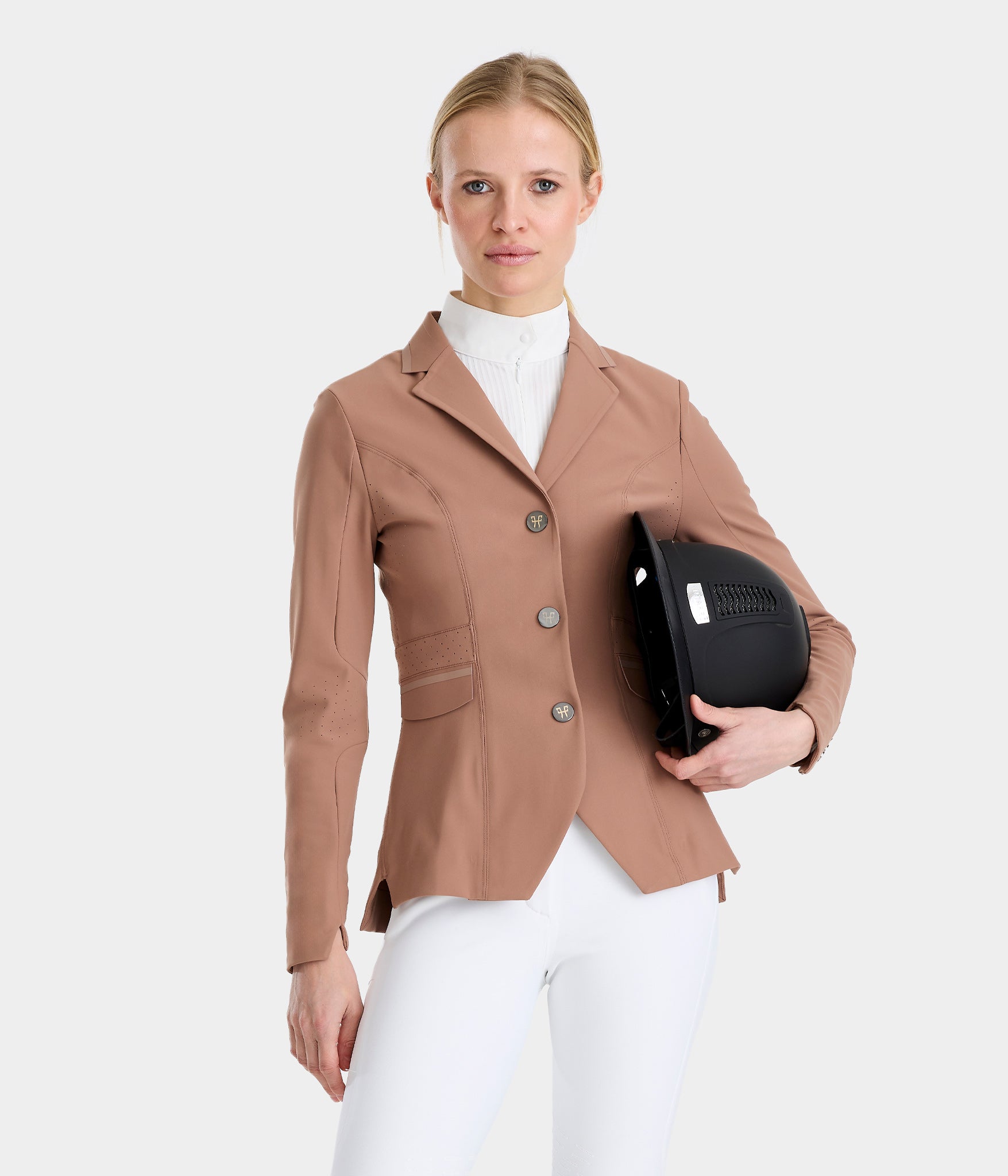 Aeromade | Vieux rose | Veste de concours d'équitation femme | Horse Pilot