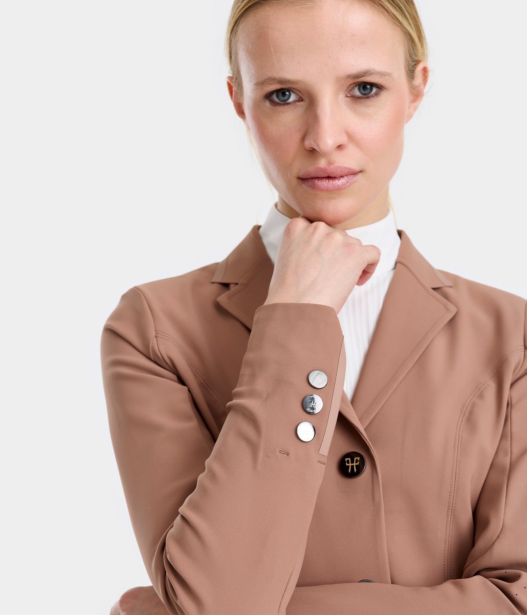 Aeromade | Vieux rose | Veste de concours d'équitation femme | Horse Pilot