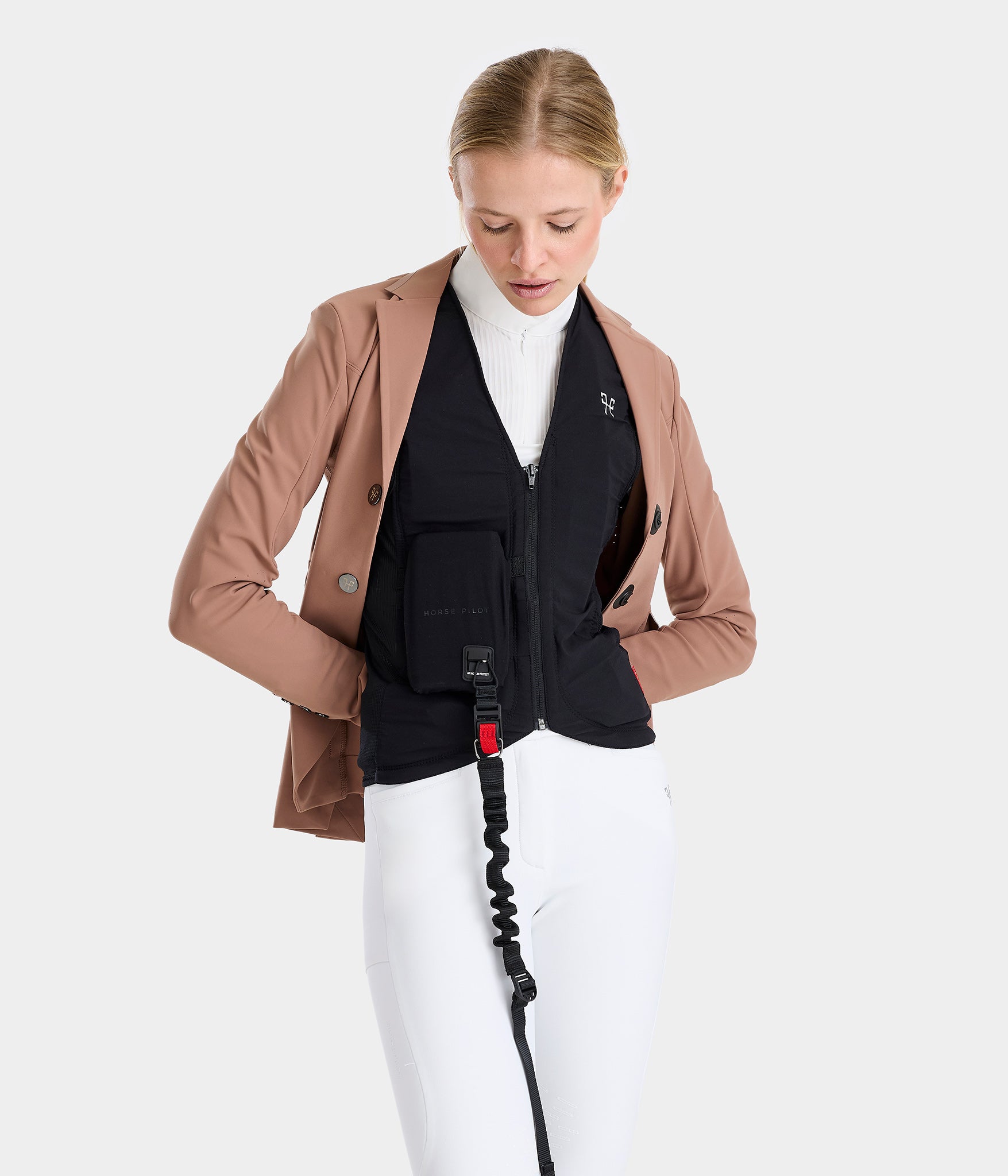 Aeromade | Vieux rose | Veste de concours d'équitation femme | Horse Pilot