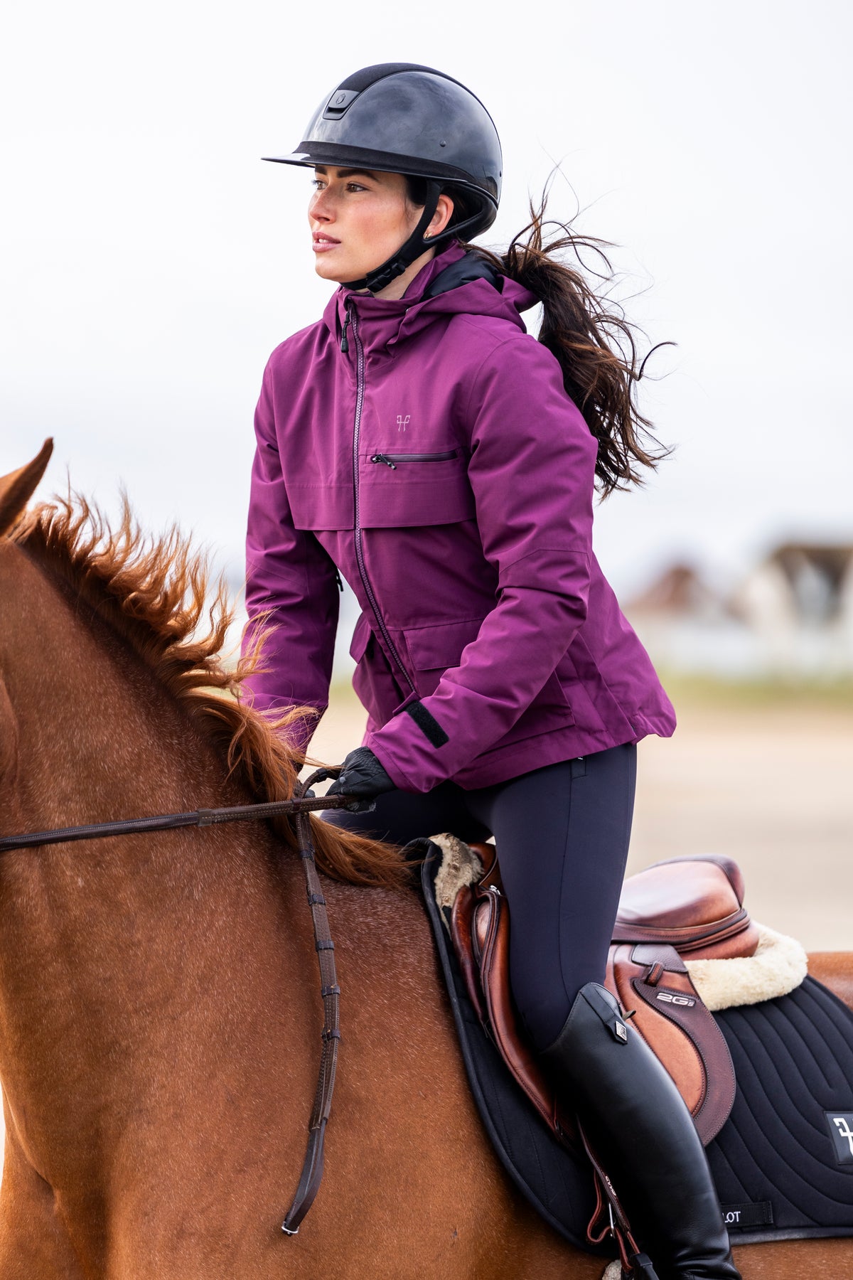 Essential Warm Riding Coat for Women | Horse Pilot