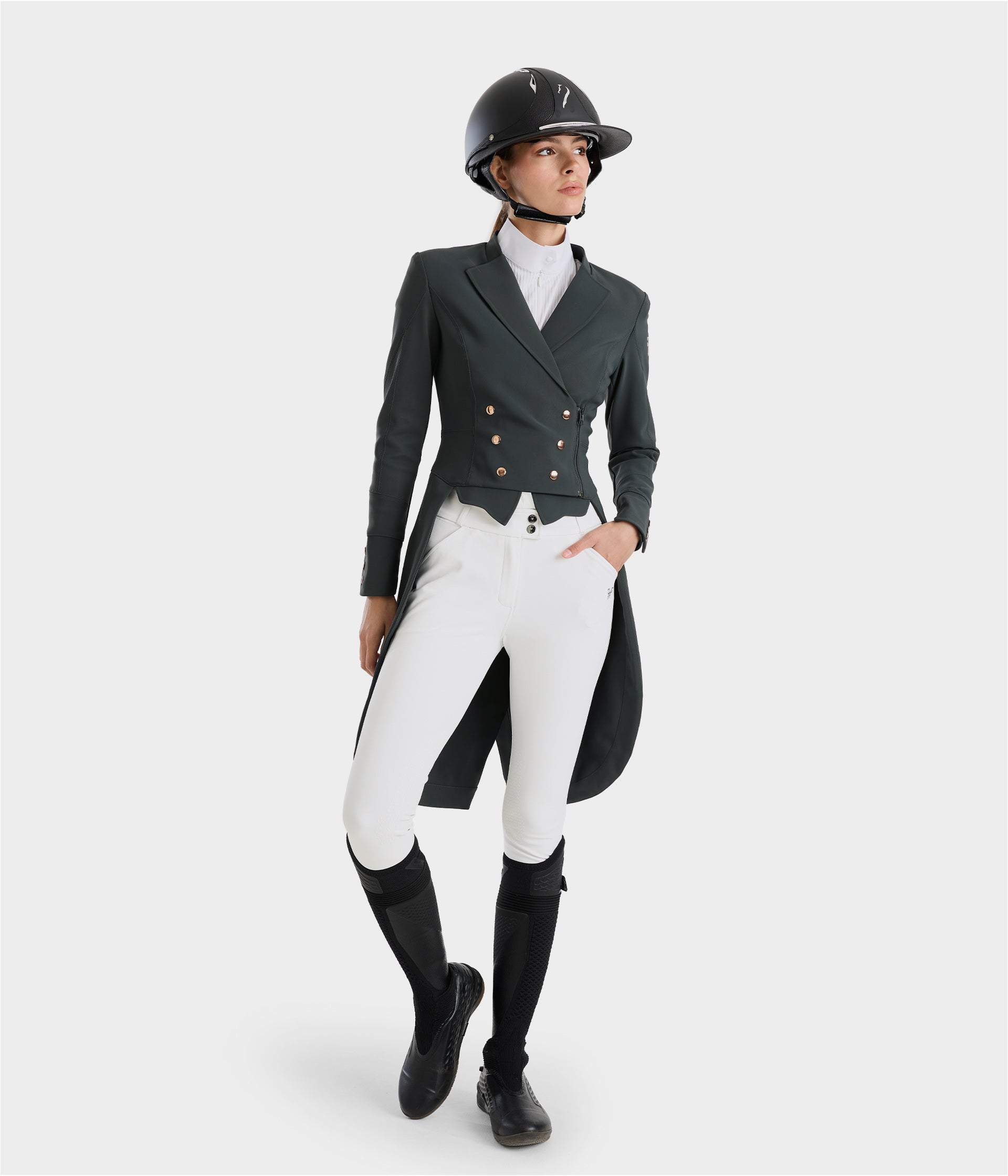 Long Frac Women's long riding competition jacket