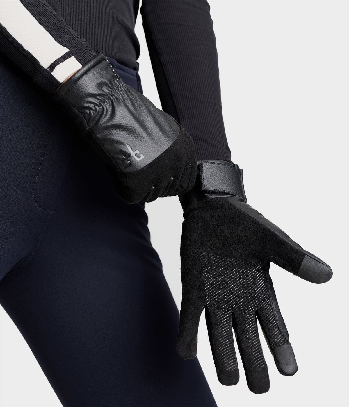 Unisex winter riding gloves