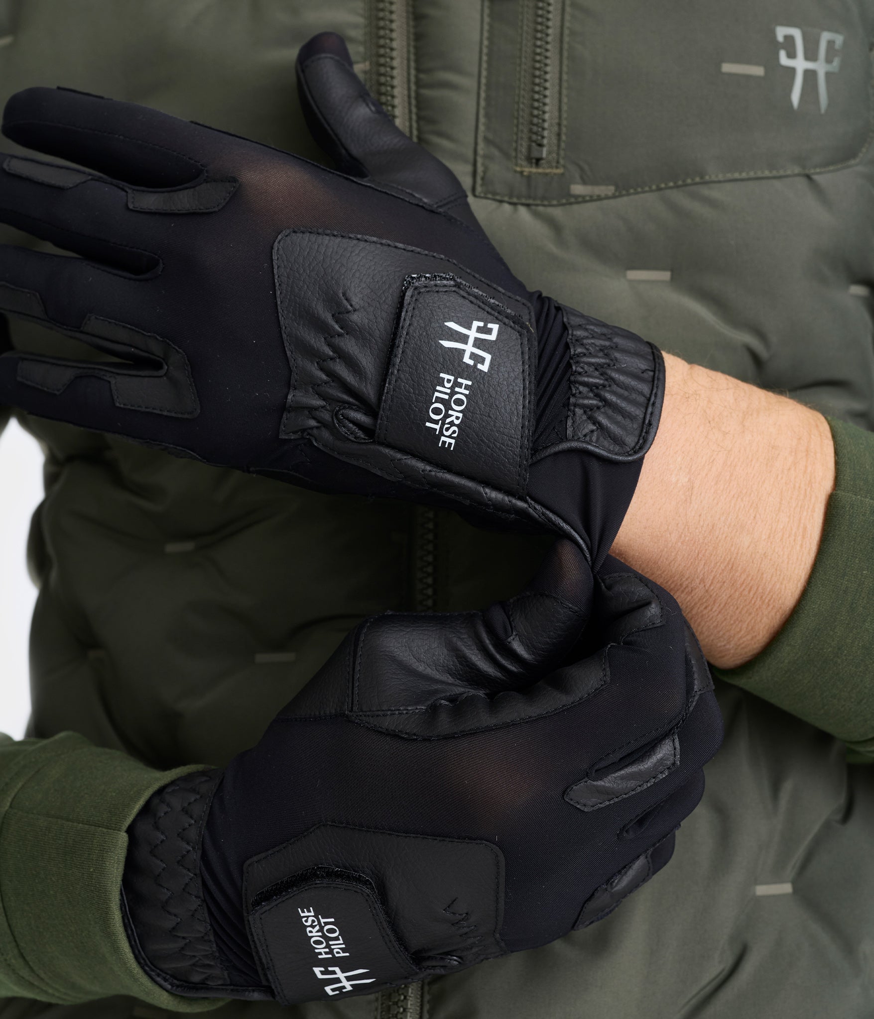 Gants de compétition d’équitation mesh respirants