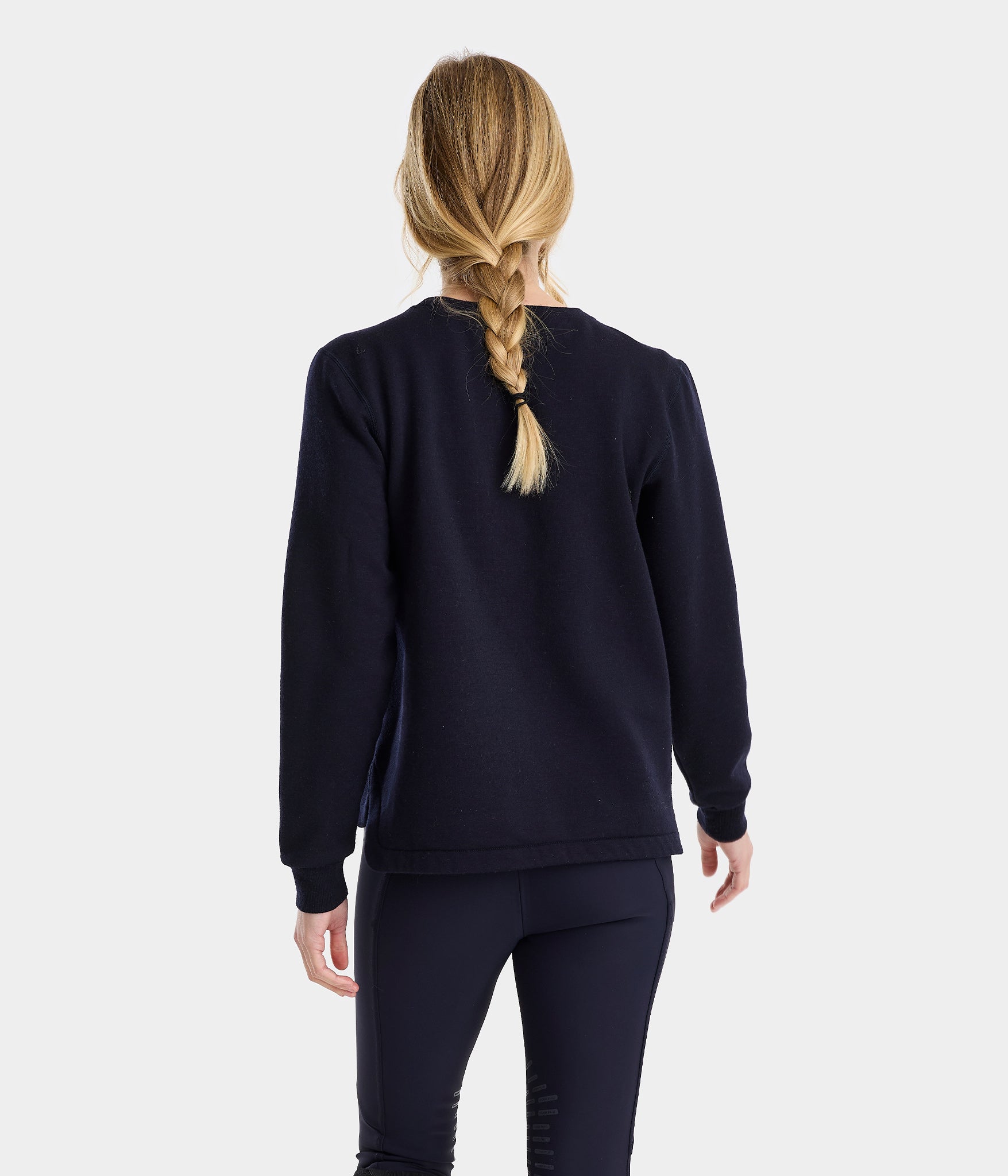 Merinos | Sweat-shirt bleu nuit d'équitation femme | Horse Pilot