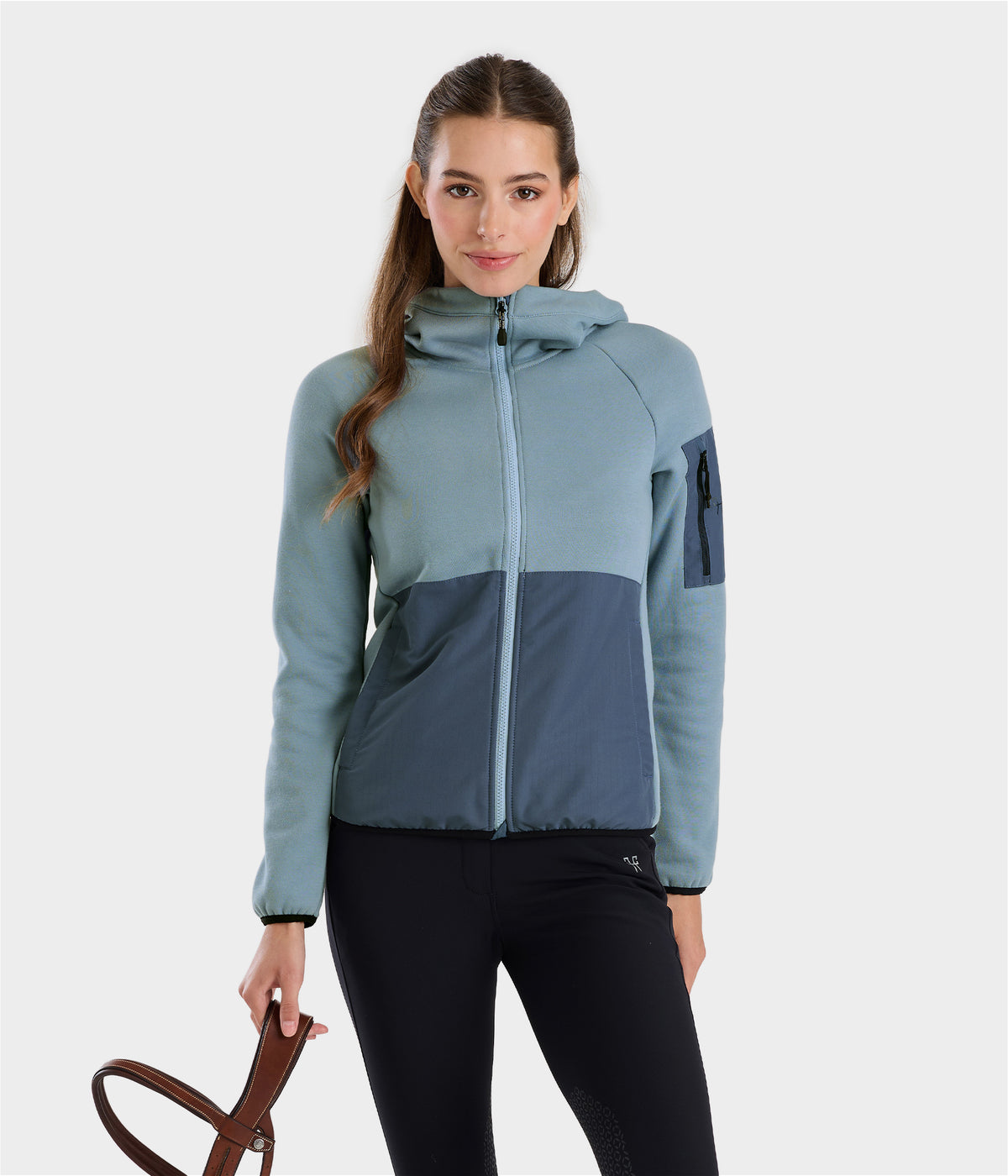 Pampa fleece riding jacket for women