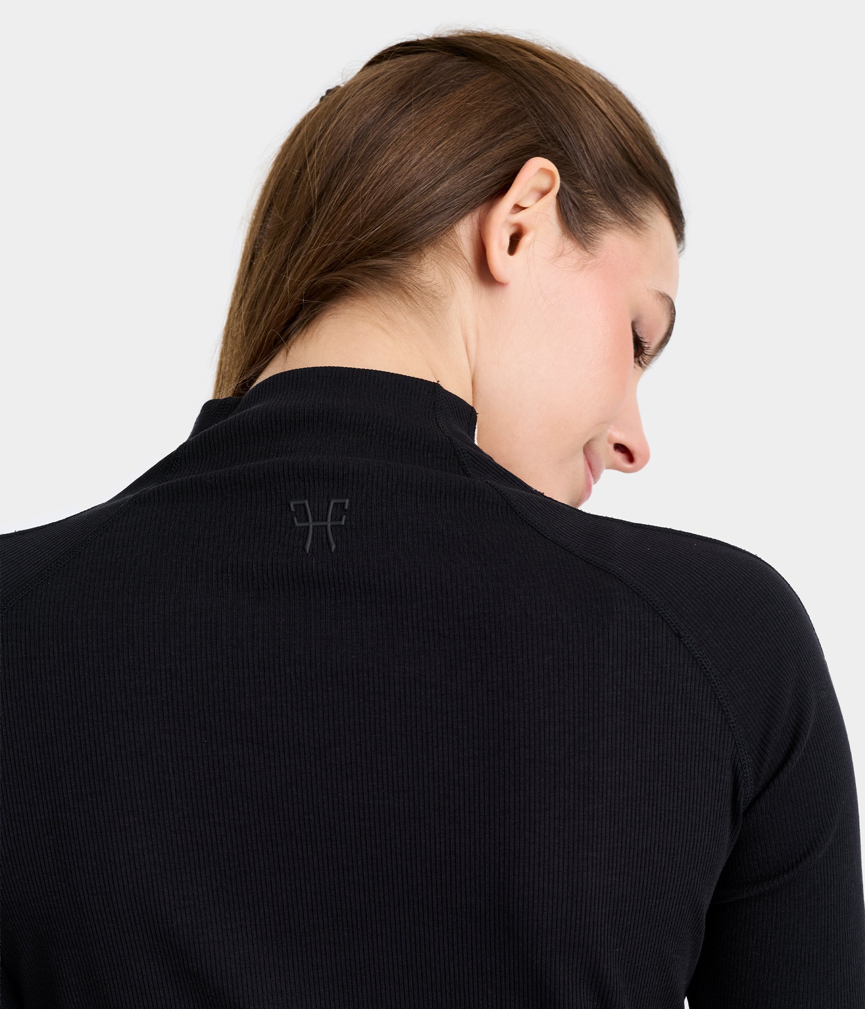 Solaris | Tee-shirt d'équitation anti UV Sunrise femme | Noir | Horse Pilot