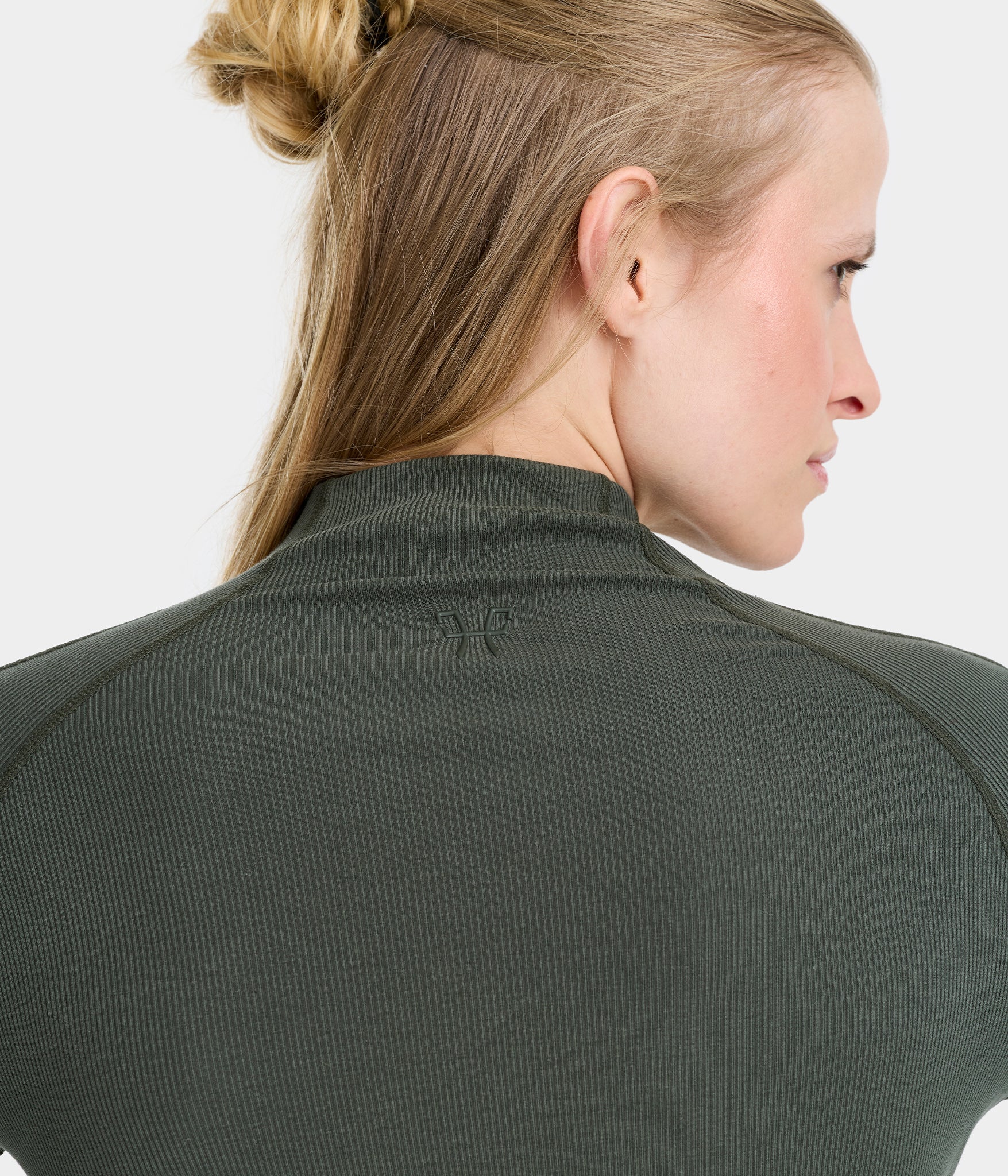 Solaris | Tee-shirt d'équitation anti UV Sunrise femme | Vert fôret | Horse Pilot