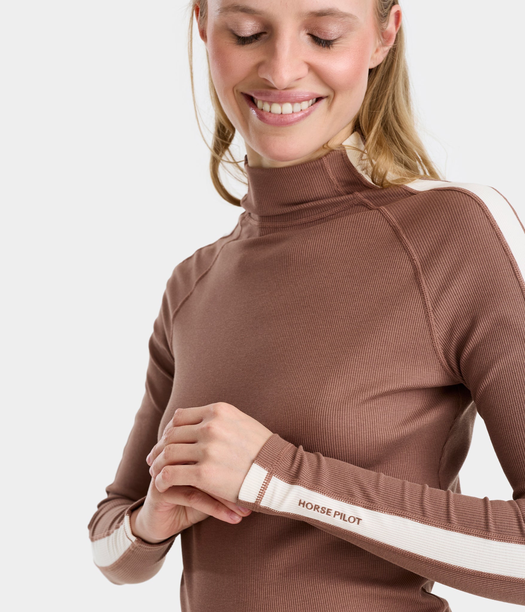 Solaris | Tee-shirt d'équitation anti UV Sunrise femme | Vieux rose | Horse Pilot