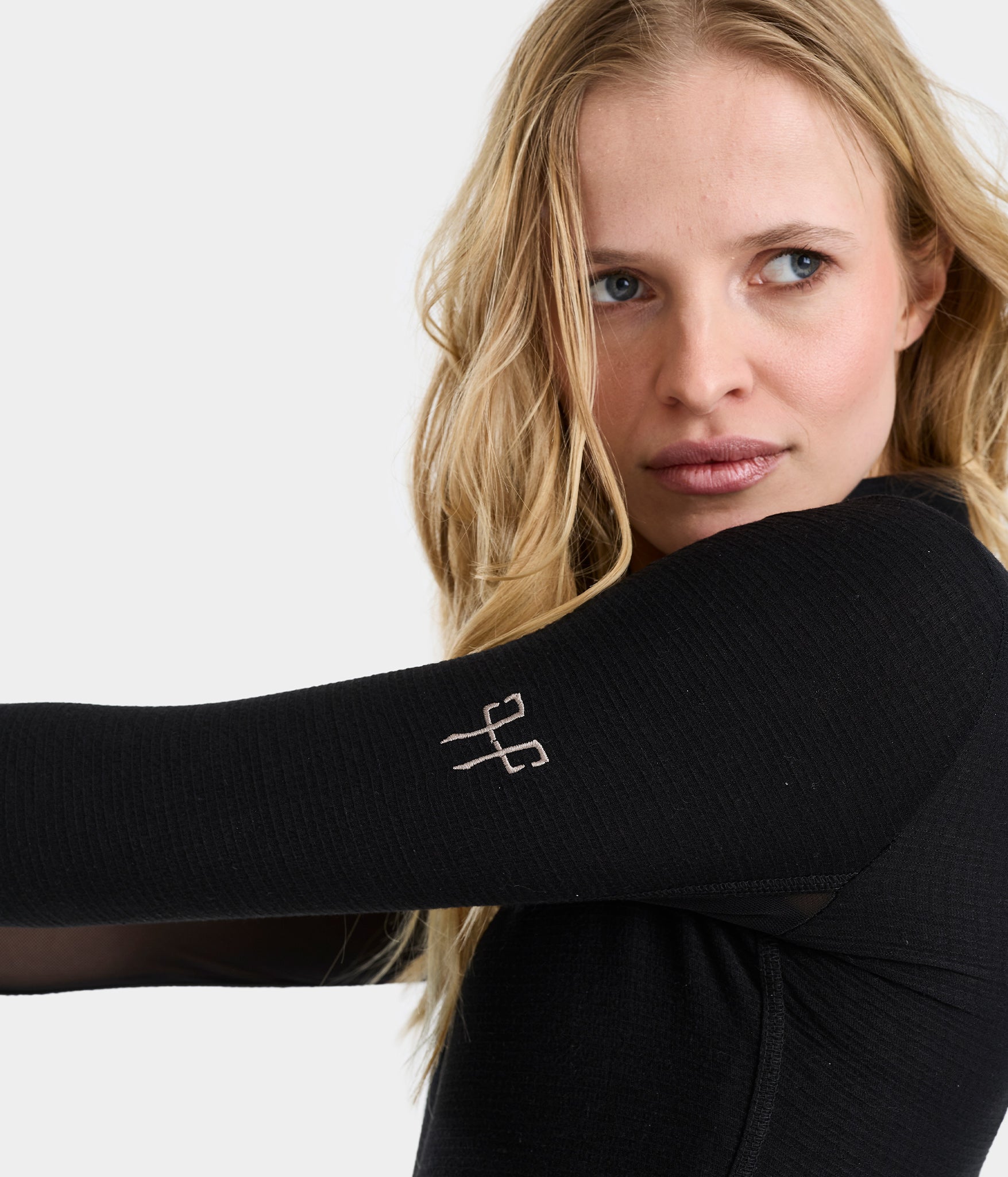 Suntech Shirt | T-shirt manches longues noir d'équitation léger anti UV femme | Horse Pilot équitation| Horse Pilot