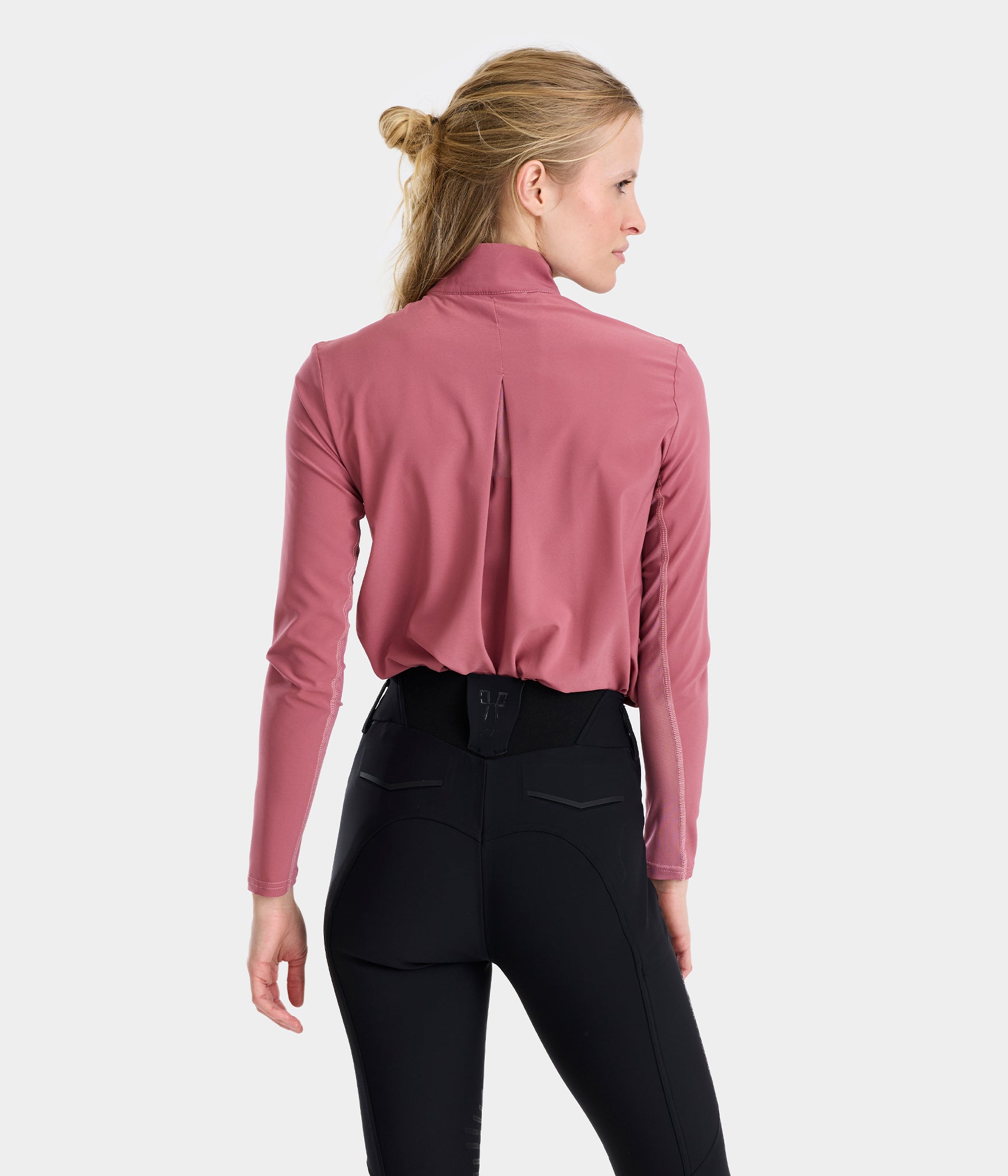 Sunrise Chemise d'équitation anti UV Sunrise femme | Rose | Horse Pilot