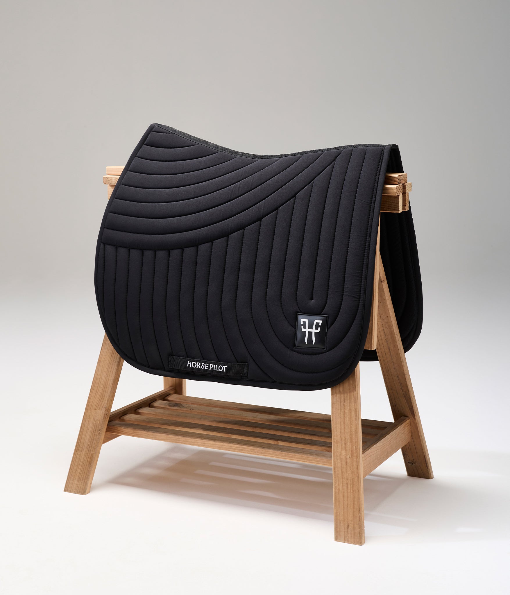 tapis de selle ergonomique d'équitation | Noir | Horse Pilot