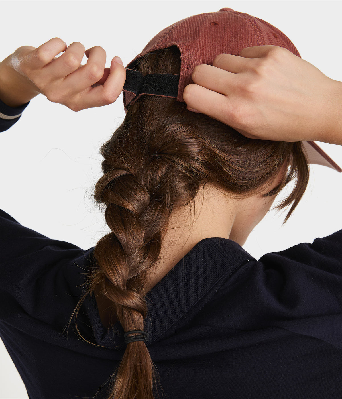Trendy cap | Vieux rose | casquette en velour côtelé unisex | | Horse Pilot
