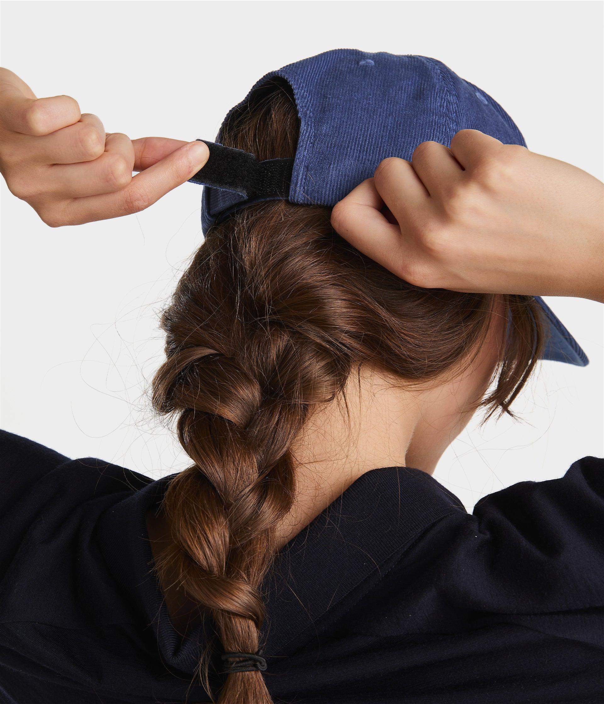 Trendy cap | Bleu vintage | casquette en velour côtelé unisex | | Horse Pilot