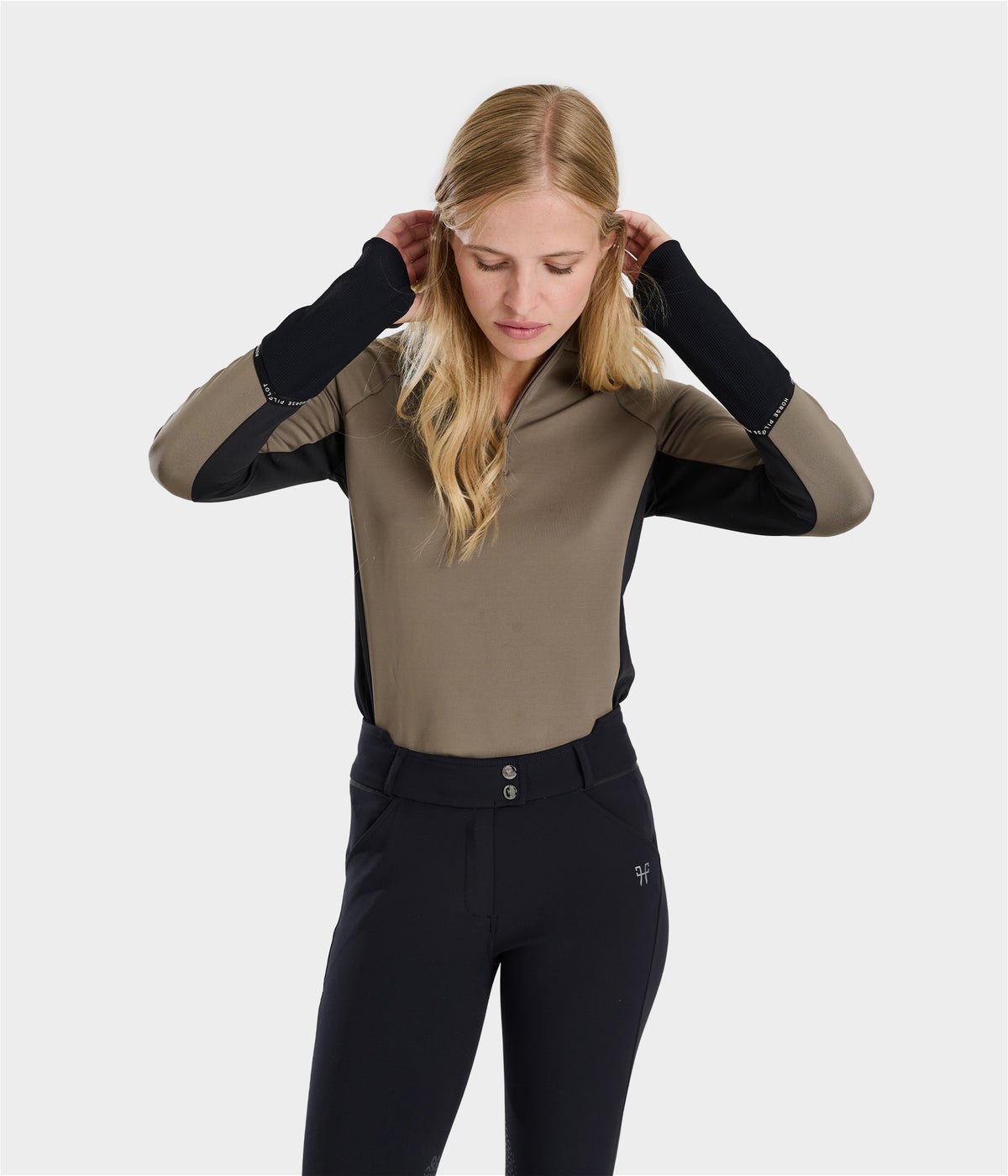 Tee-shirt thermique à manches longues d'équitation Warm Shirt femme