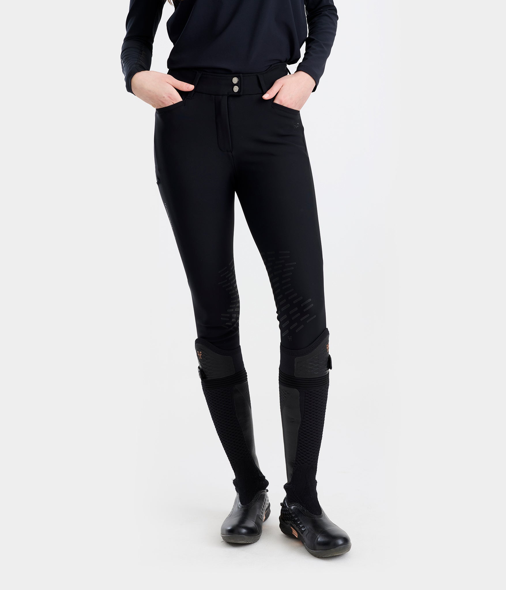 X-perform ICONIC Laura Kraut | Noir | Pantalon d'équitation femme | Horse Pilot
