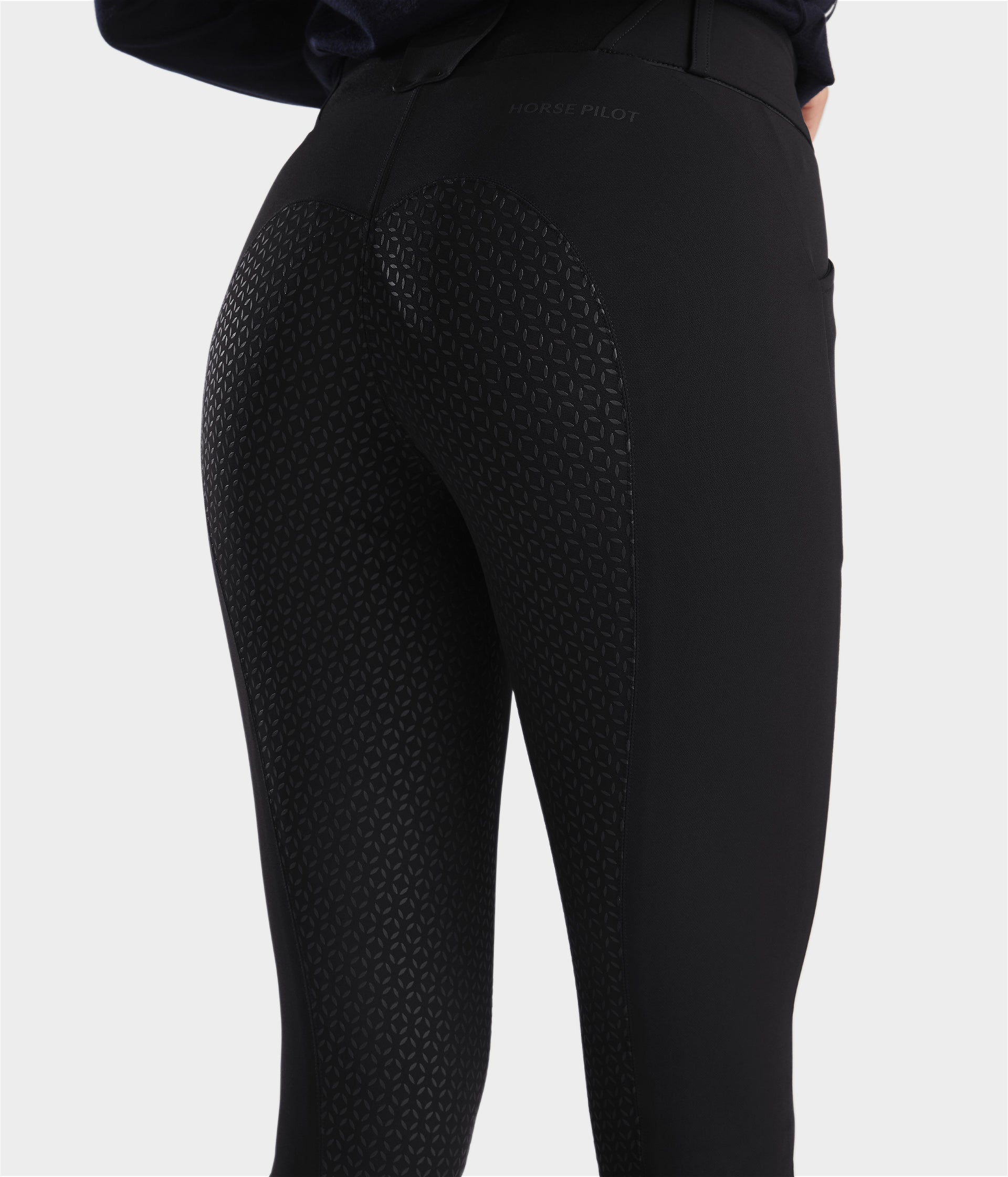 Leggings d'équitation AA Platinum Grey L Leggings d'équitation AA Platinum Grey L