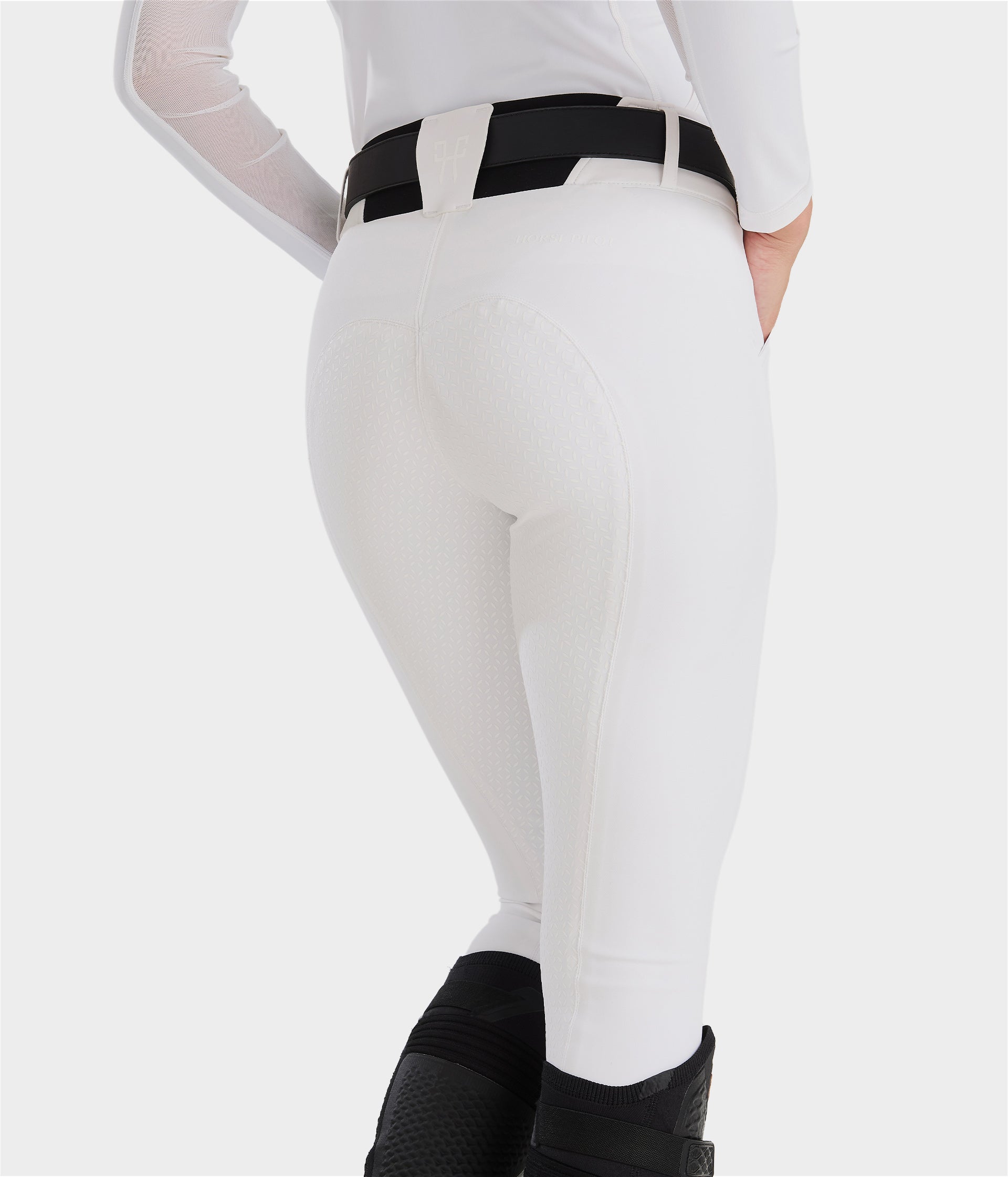 Coffret compétition femme | pantalon blanc full grip | équitation | Horse Pilot