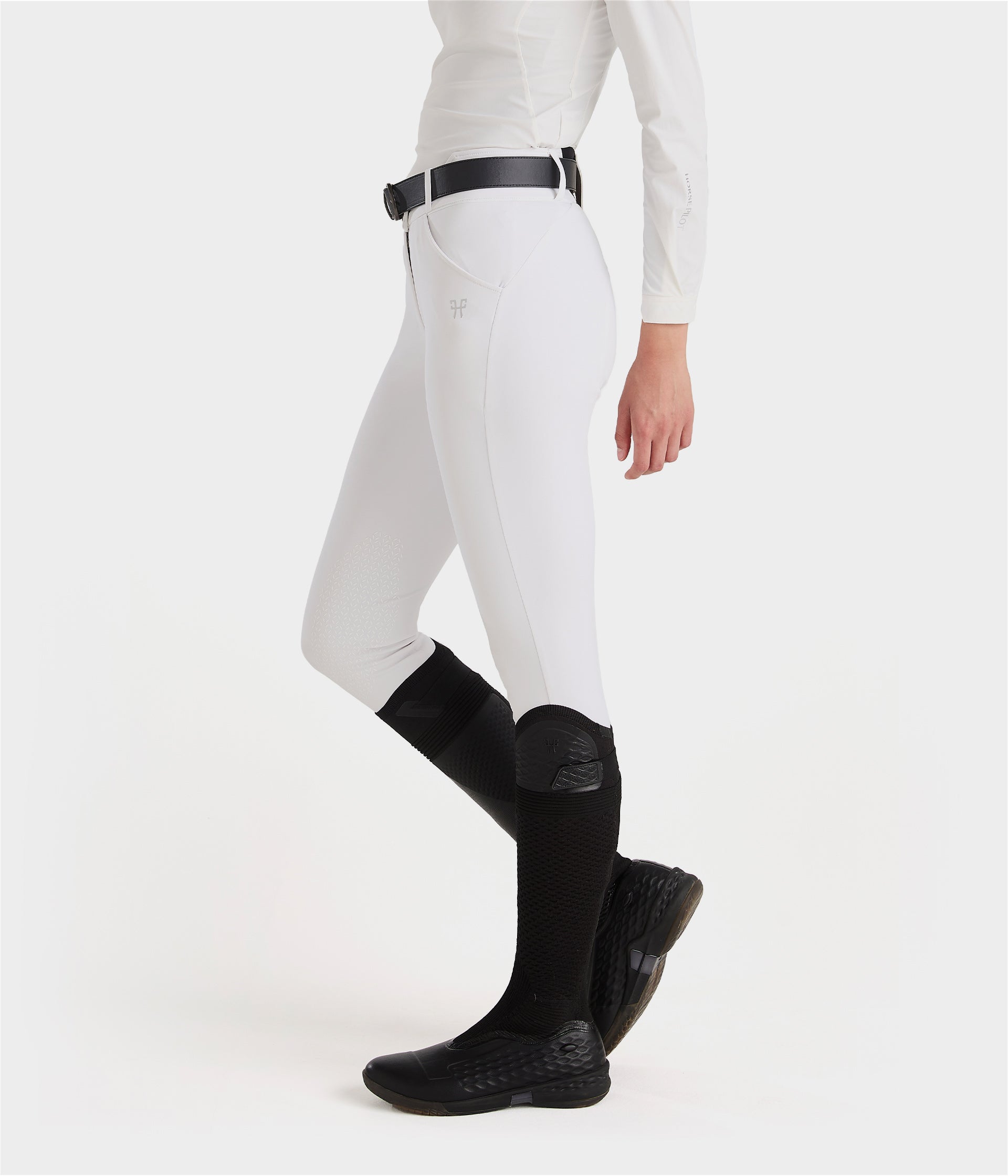 X-prime | grip genoux | blanc | Pantalon d'équitation femme | Horse Pilot