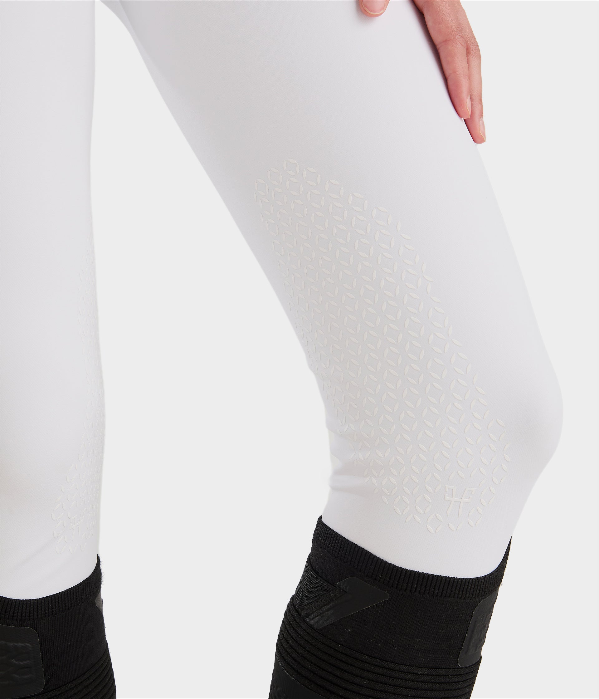 Coffret compétition femme | pantalon grip genoux blanc | équitation | Horse Pilot