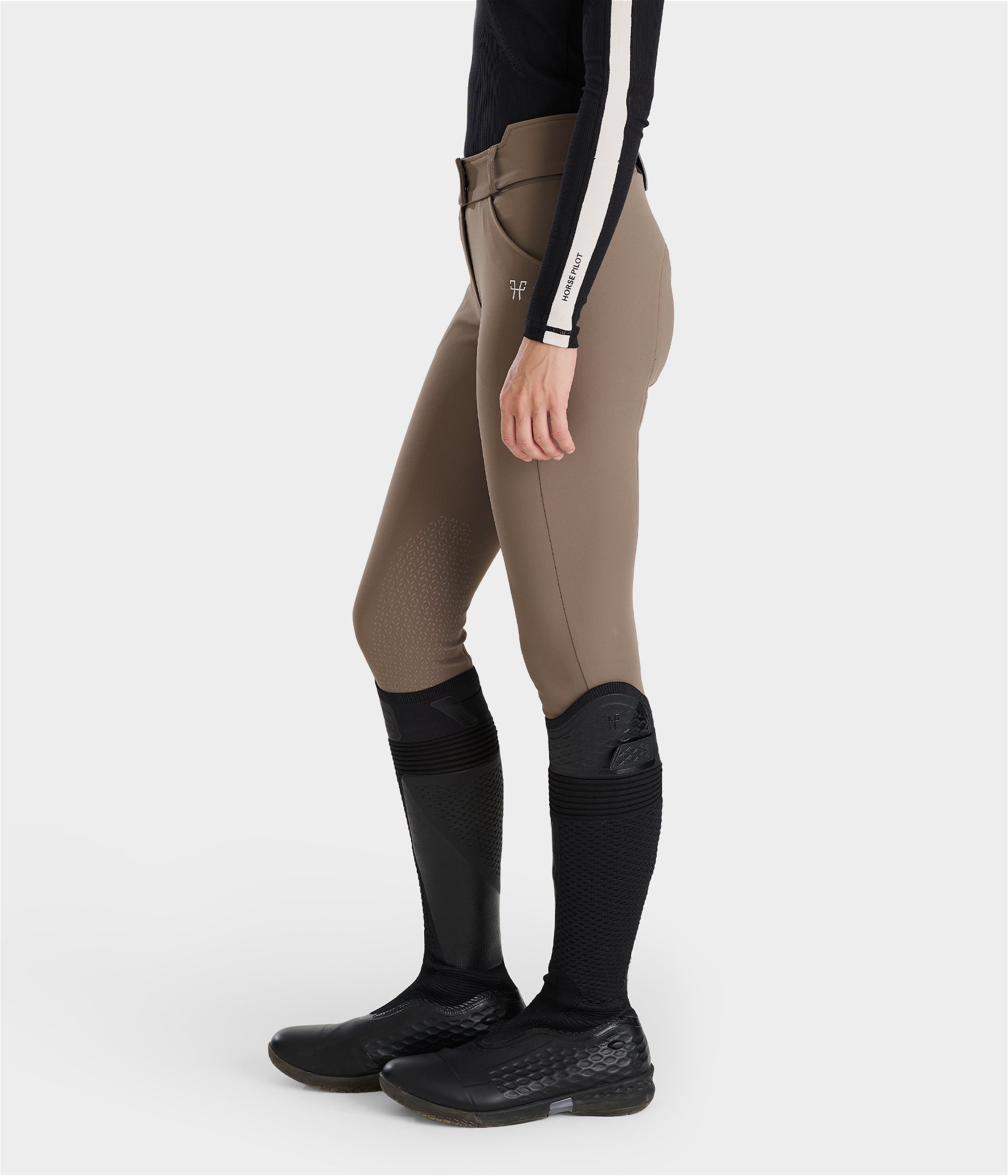 X-Prime women's knee grip riding breeches - minimalist and elegant
