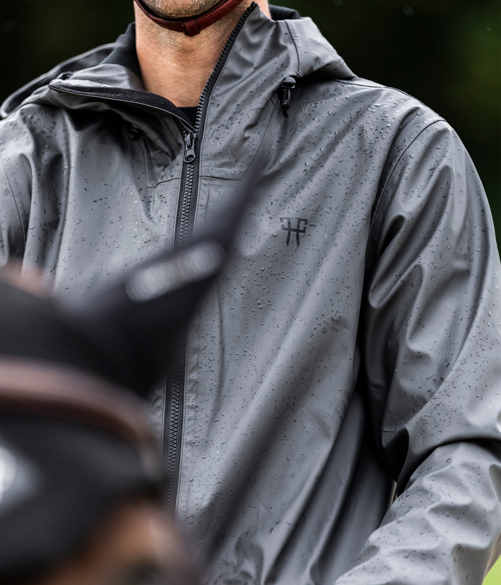 Long Raintech Men's Long Waterproof Riding coat | Horse Pilot